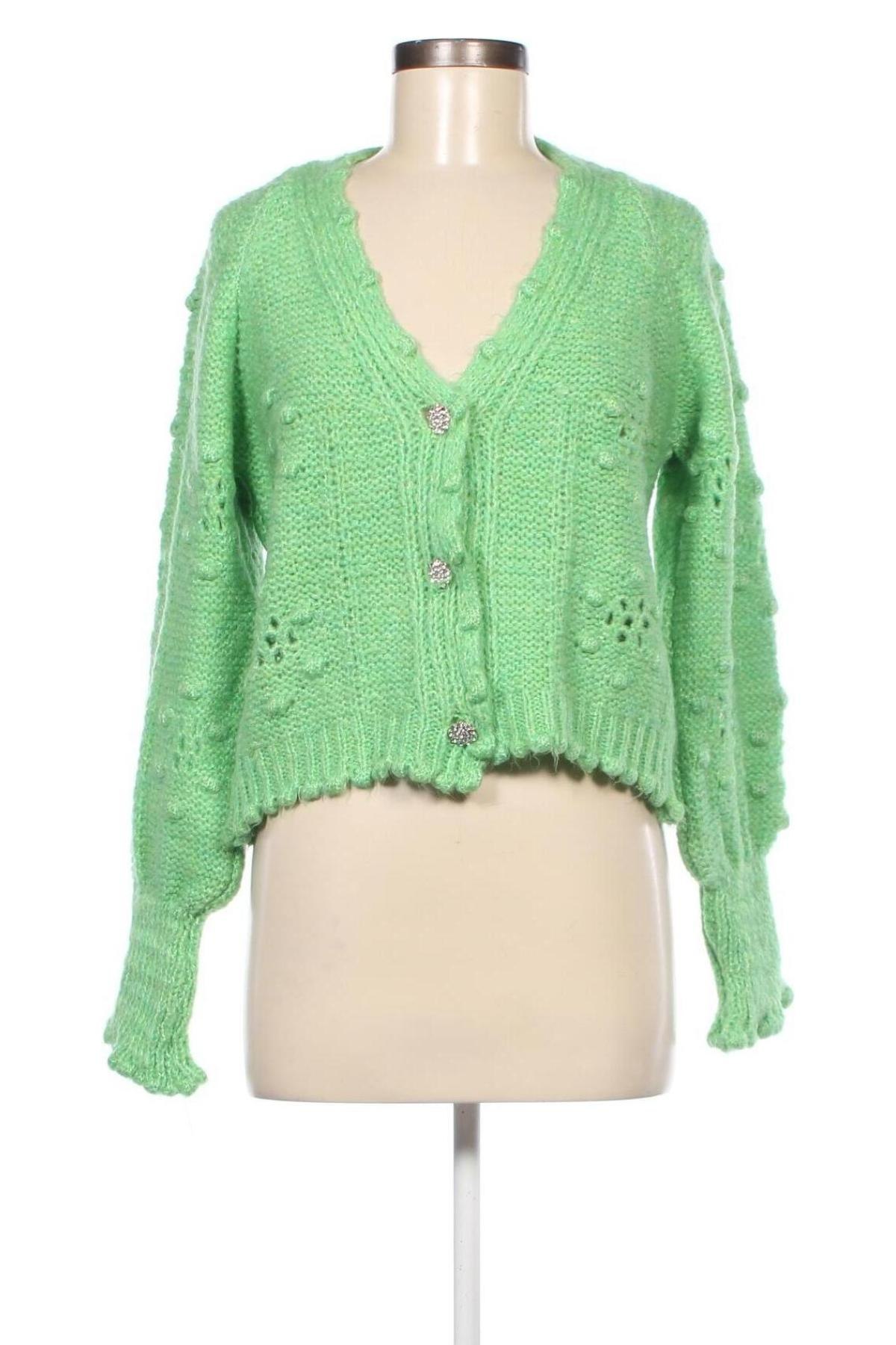 Damen Strickjacke Trendyol, Größe L, Farbe Grün, Preis € 11,21
