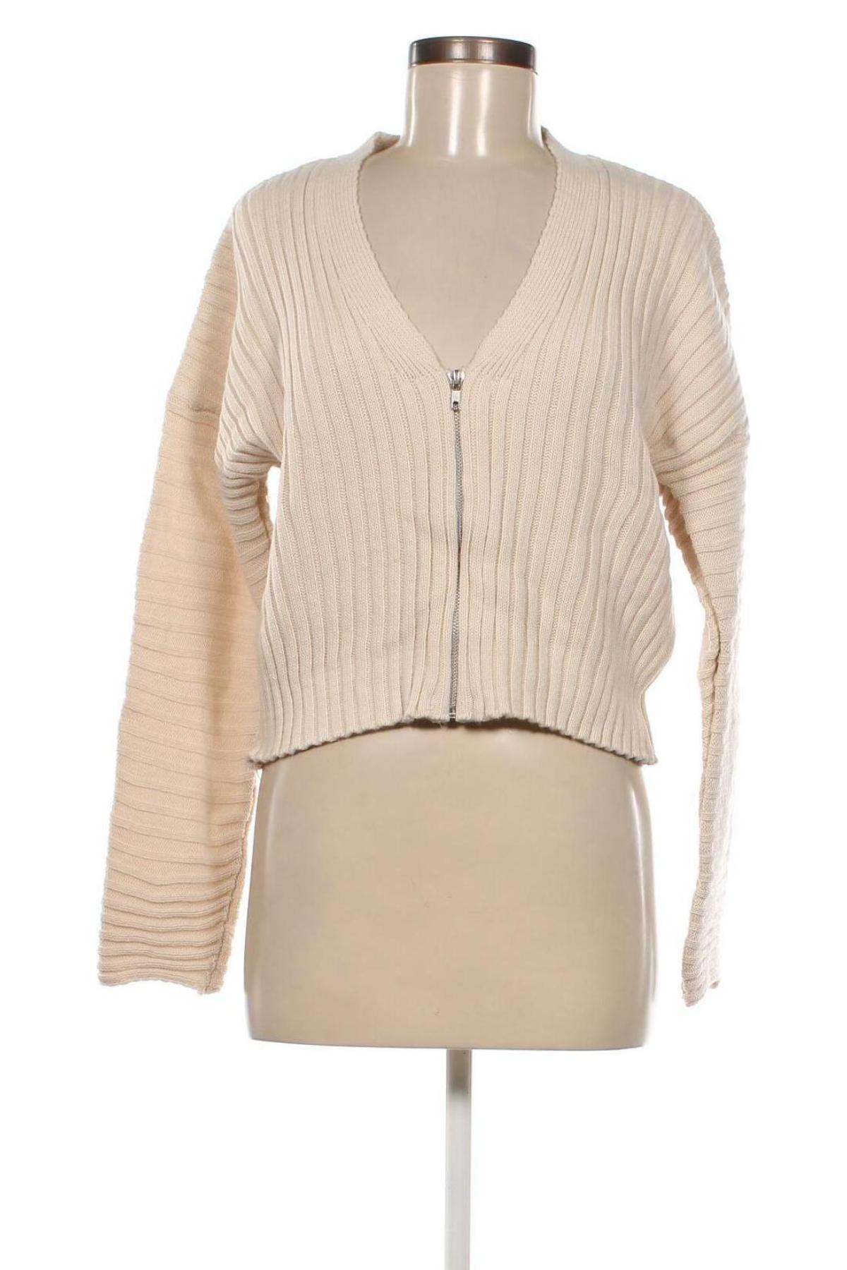 Damen Strickjacke Trendyol, Größe M, Farbe Beige, Preis € 17,94