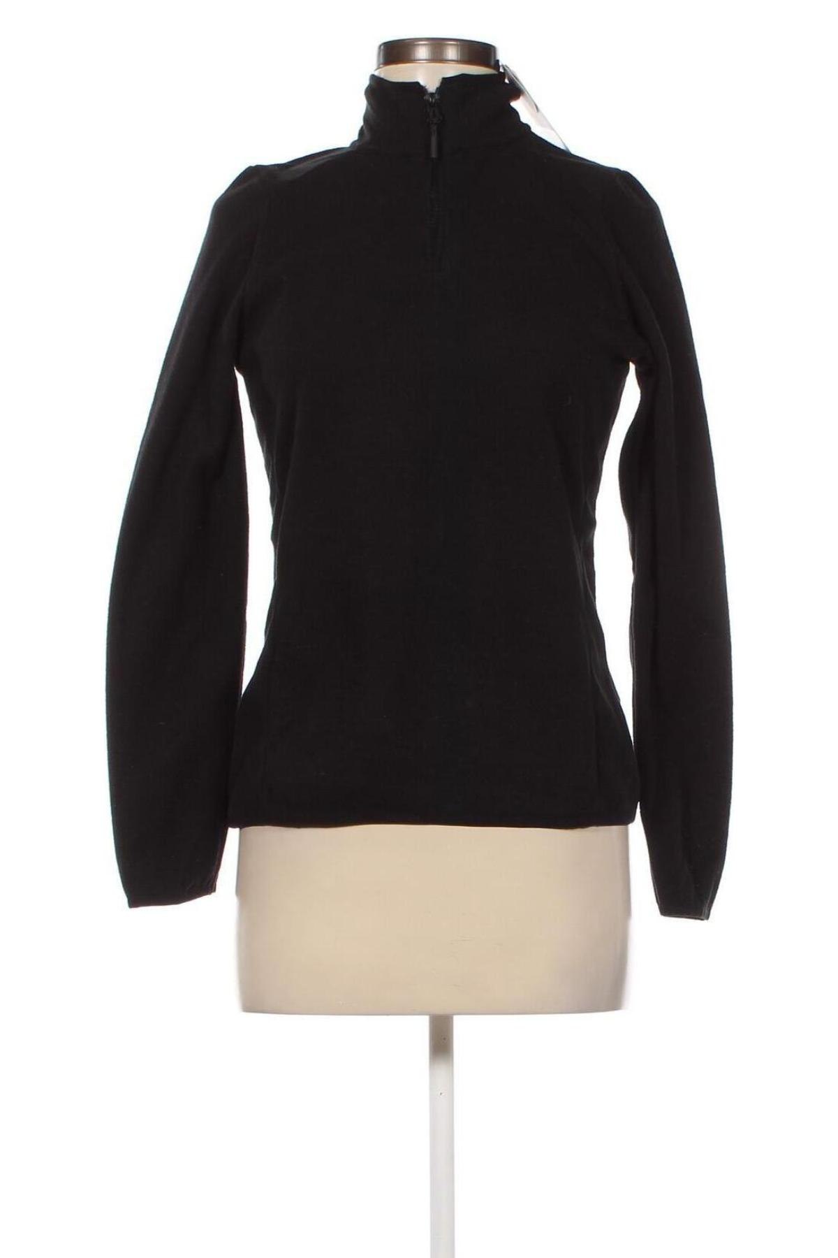 Γυναικεία μπλούζα fleece Lefties, Μέγεθος M, Χρώμα Μαύρο, Τιμή 5,38 €