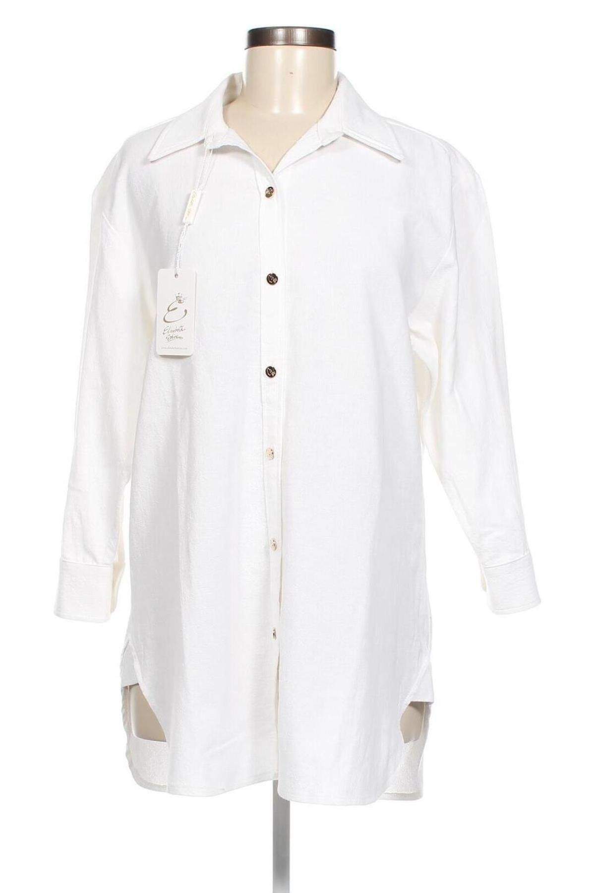 Дамска риза, Размер M, Цвят Бял, Цена 39,98 лв.
