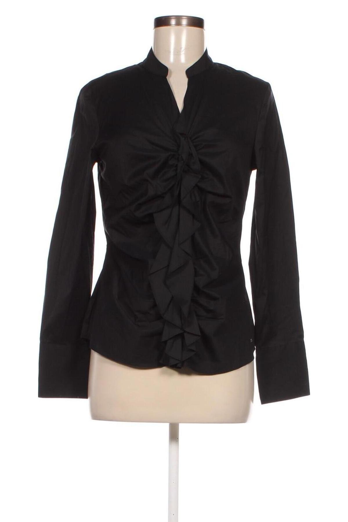 Γυναικείο πουκάμισο, Μέγεθος M, Χρώμα Μαύρο, Τιμή 3,25 €
