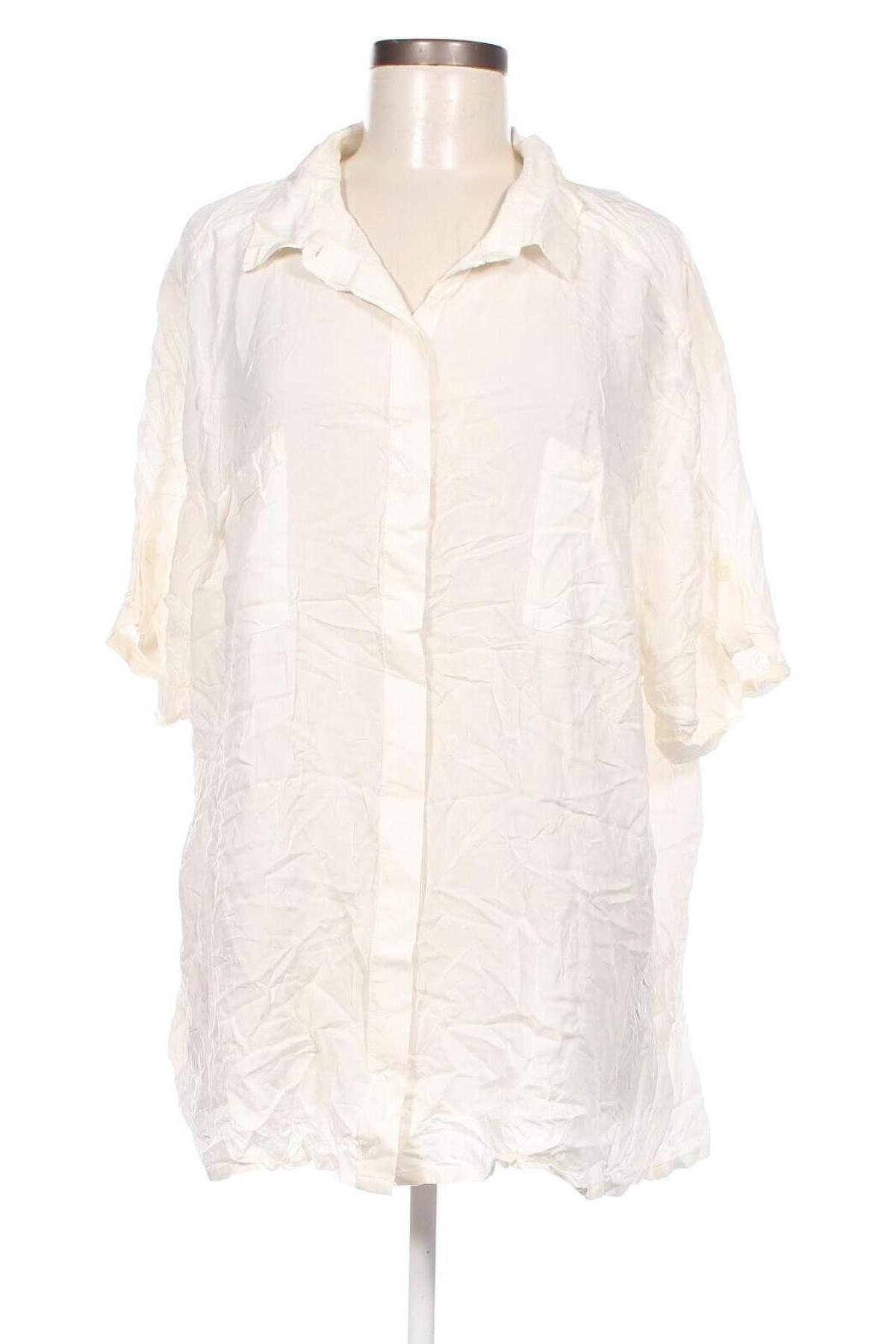 Дамска риза Alexia, Размер 4XL, Цвят Бял, Цена 17,75 лв.