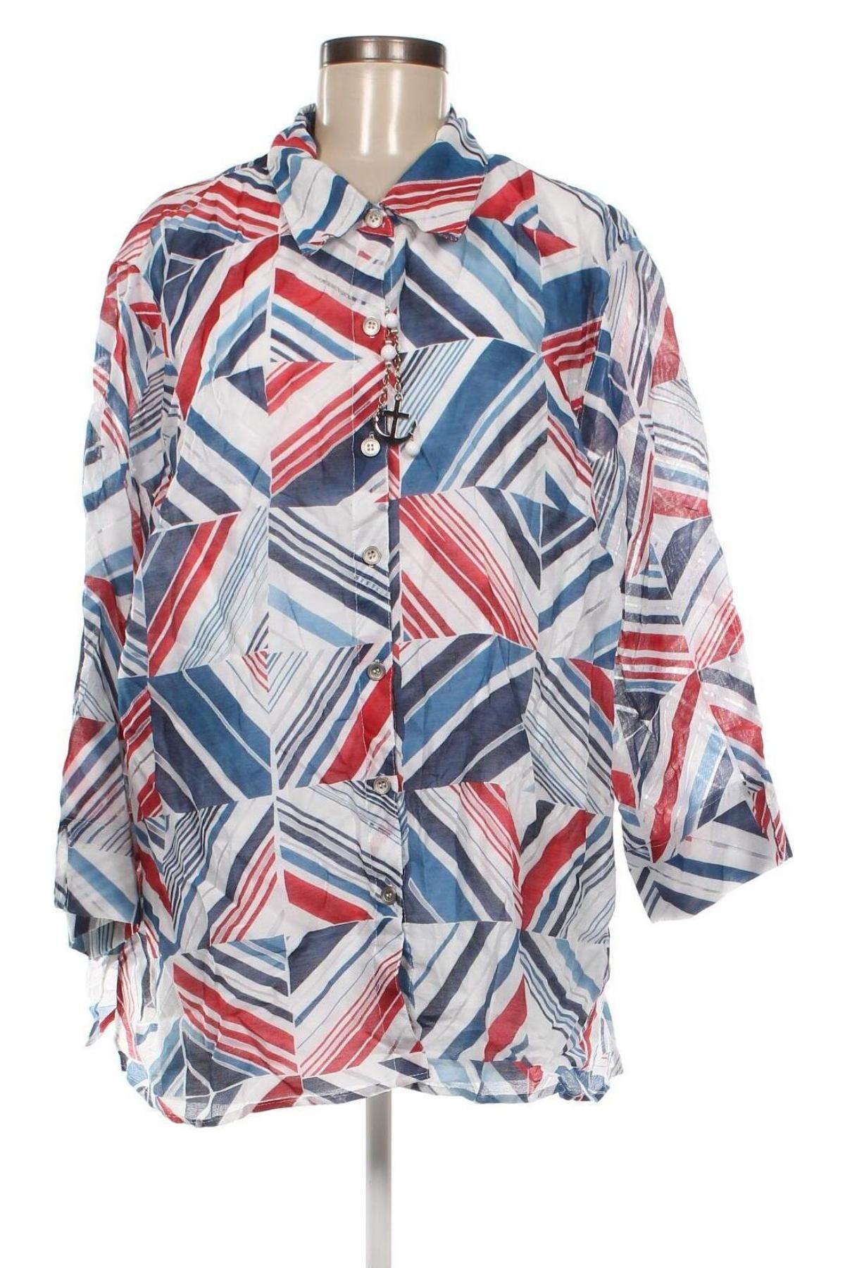 Γυναικείο πουκάμισο Alfred Dunner, Μέγεθος XXL, Χρώμα Πολύχρωμο, Τιμή 13,14 €