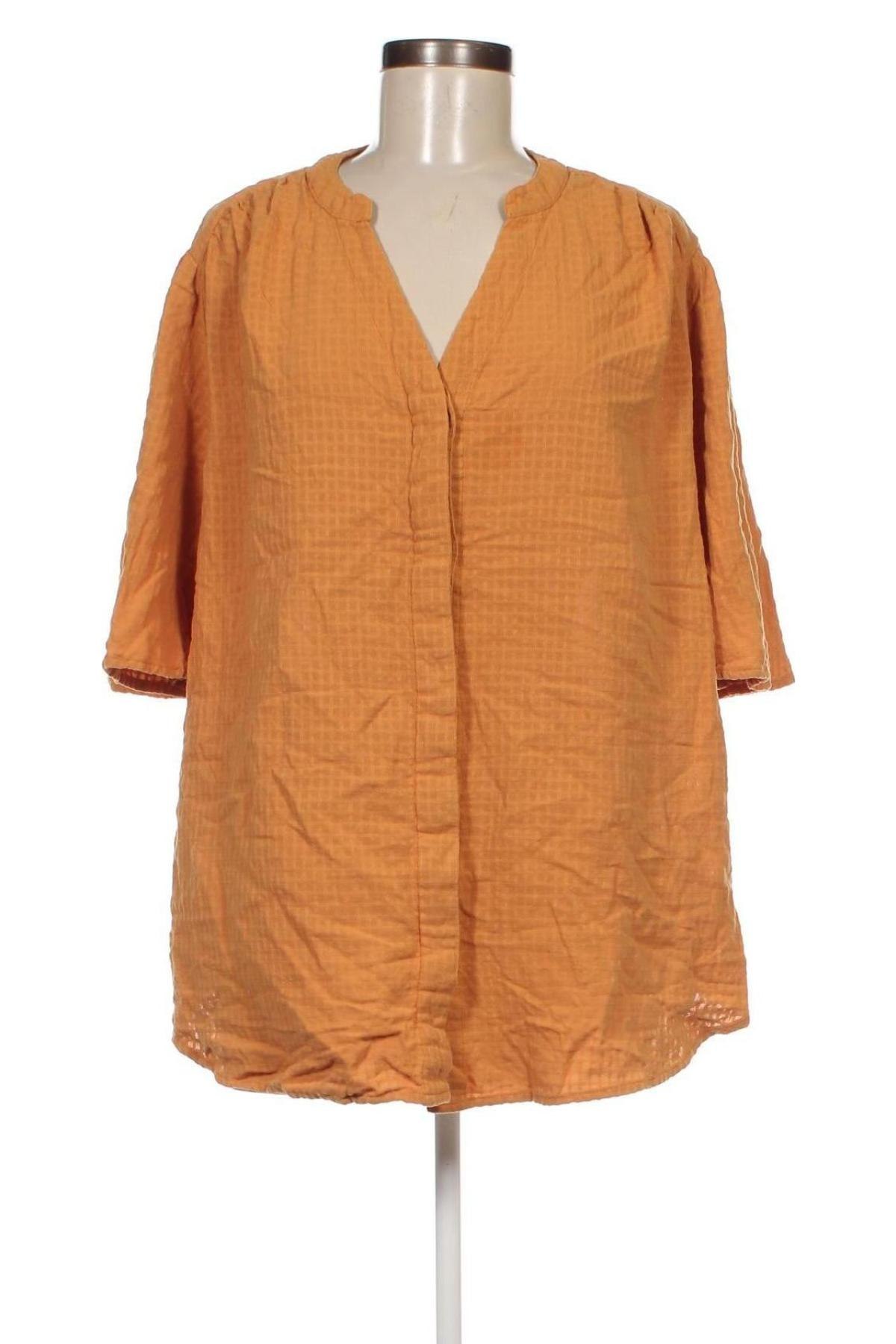 Γυναικείο πουκάμισο Anko, Μέγεθος XXL, Χρώμα Πορτοκαλί, Τιμή 6,80 €