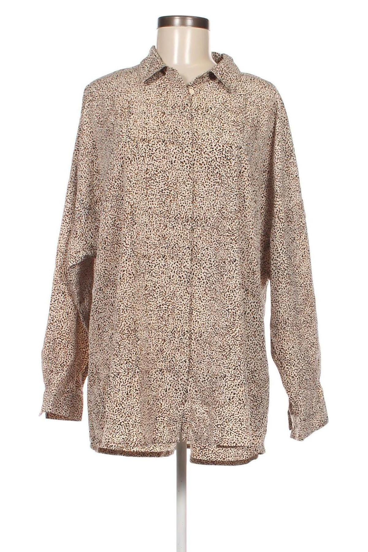 Γυναικείο πουκάμισο Anko, Μέγεθος 3XL, Χρώμα Καφέ, Τιμή 5,72 €