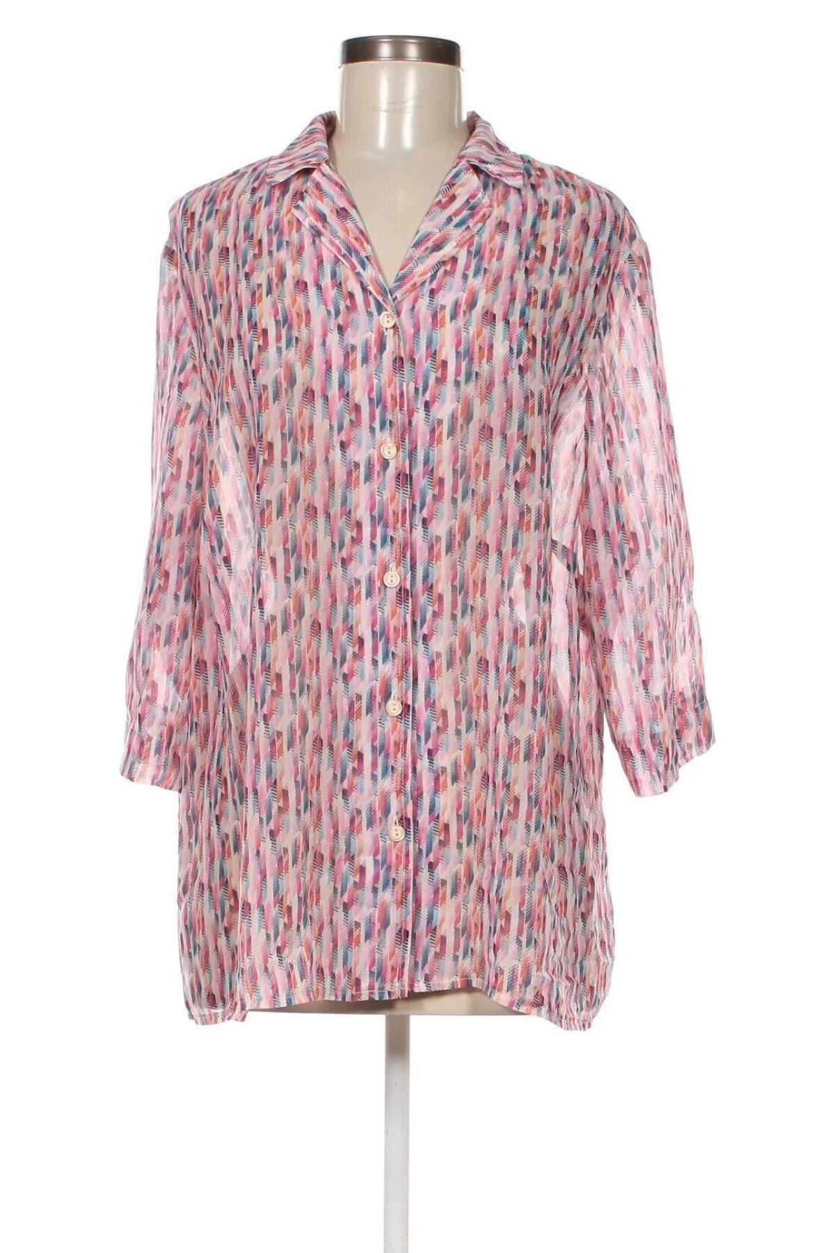 Γυναικείο πουκάμισο Atelier GS, Μέγεθος XXL, Χρώμα Πολύχρωμο, Τιμή 15,46 €