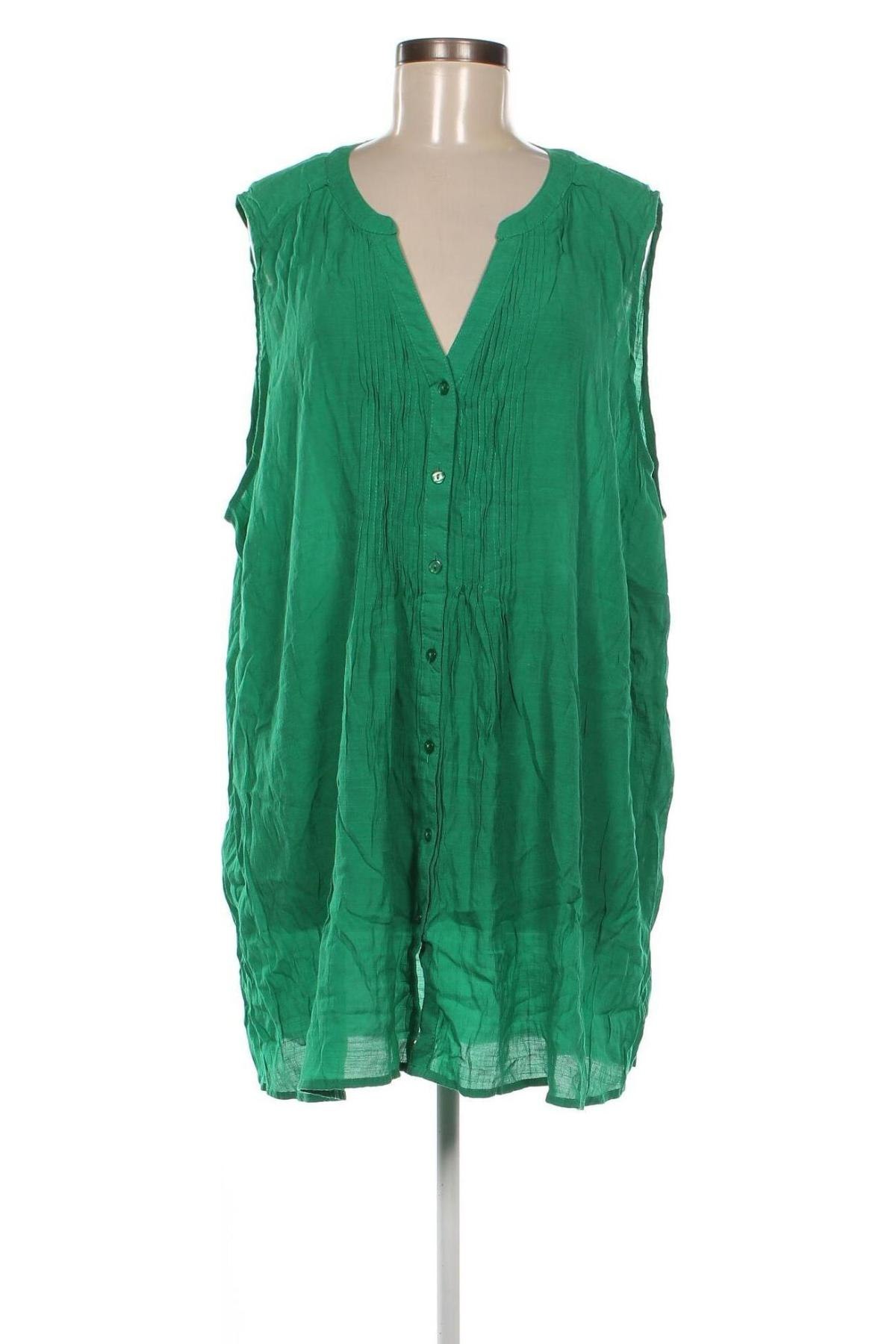 Γυναικείο πουκάμισο Autograph, Μέγεθος 3XL, Χρώμα Πράσινο, Τιμή 15,46 €