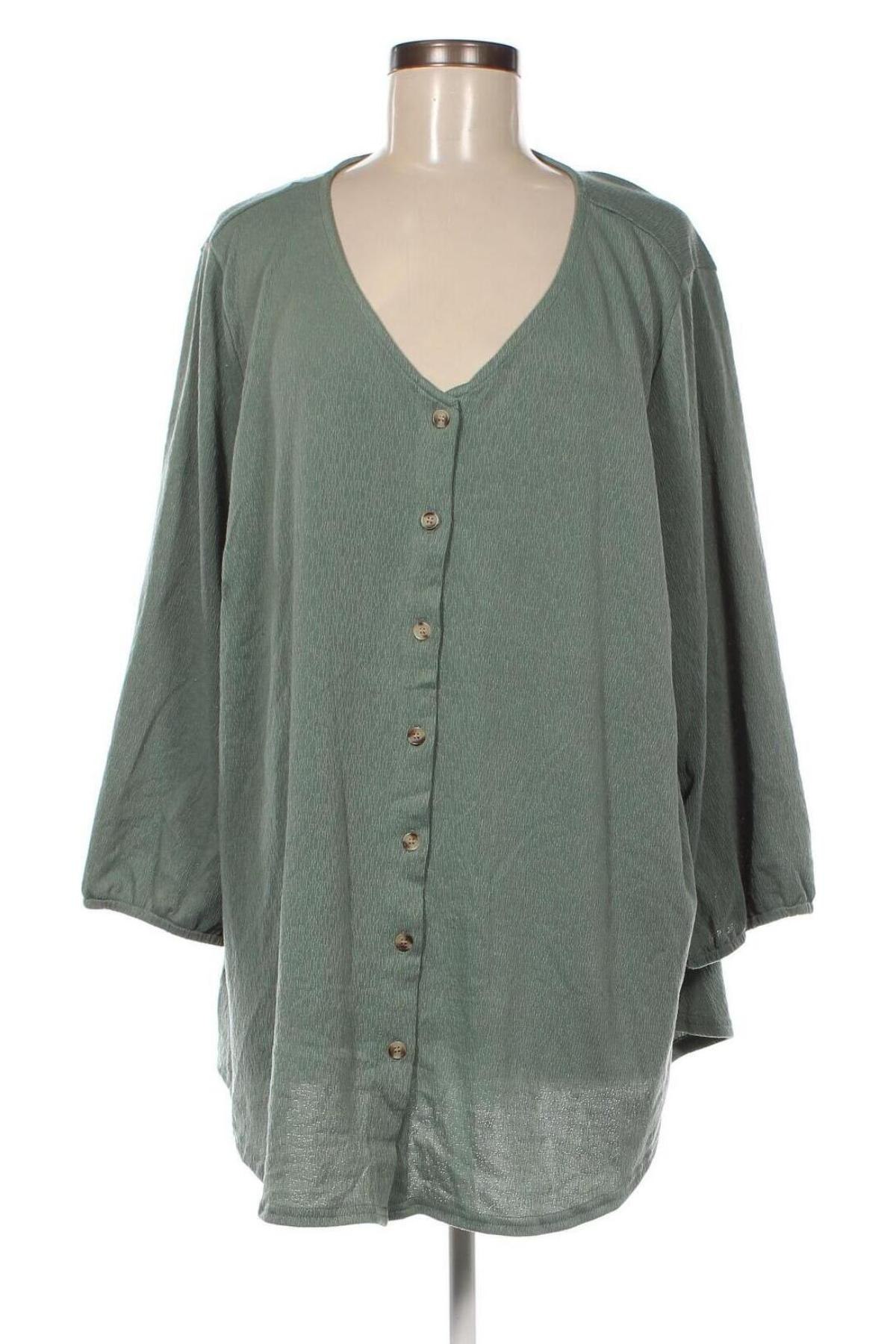 Γυναικείο πουκάμισο Autograph, Μέγεθος XXL, Χρώμα Πράσινο, Τιμή 15,46 €