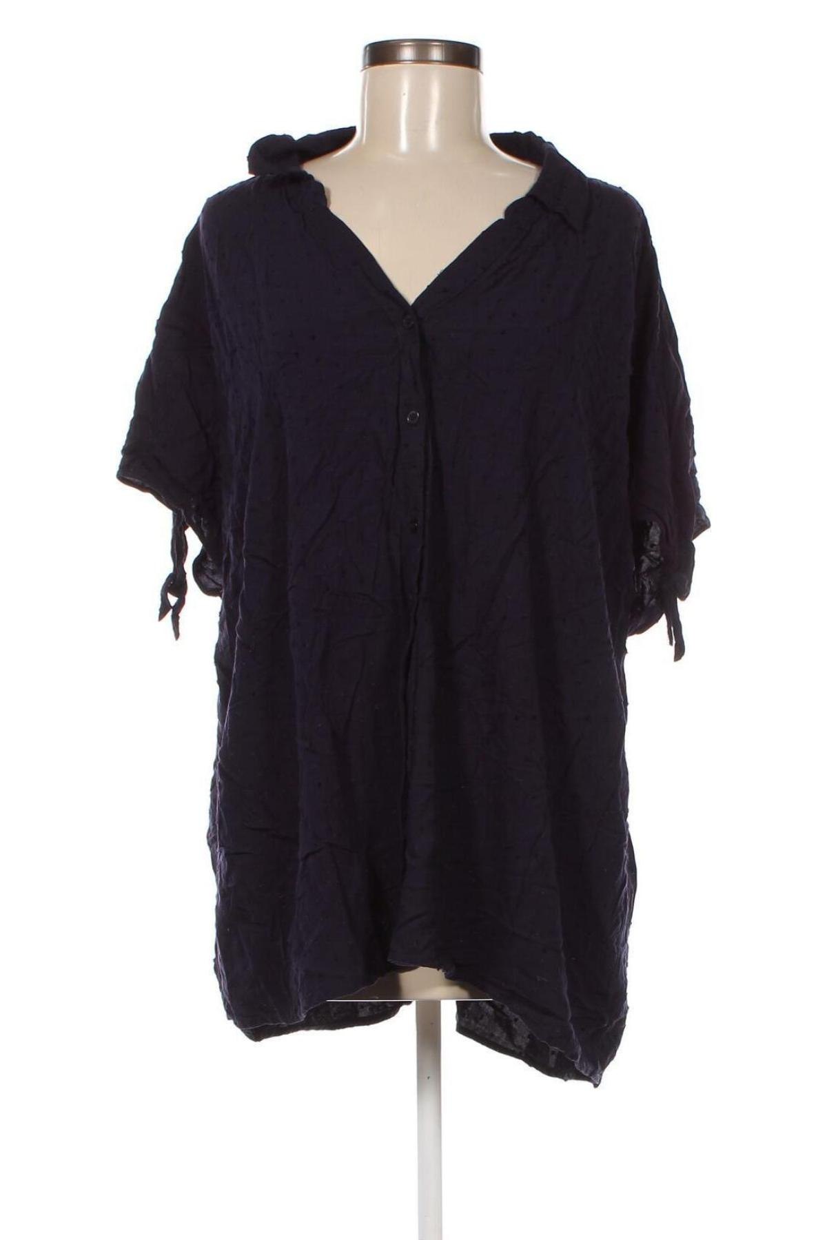Γυναικείο πουκάμισο Autograph, Μέγεθος 3XL, Χρώμα Μπλέ, Τιμή 15,46 €
