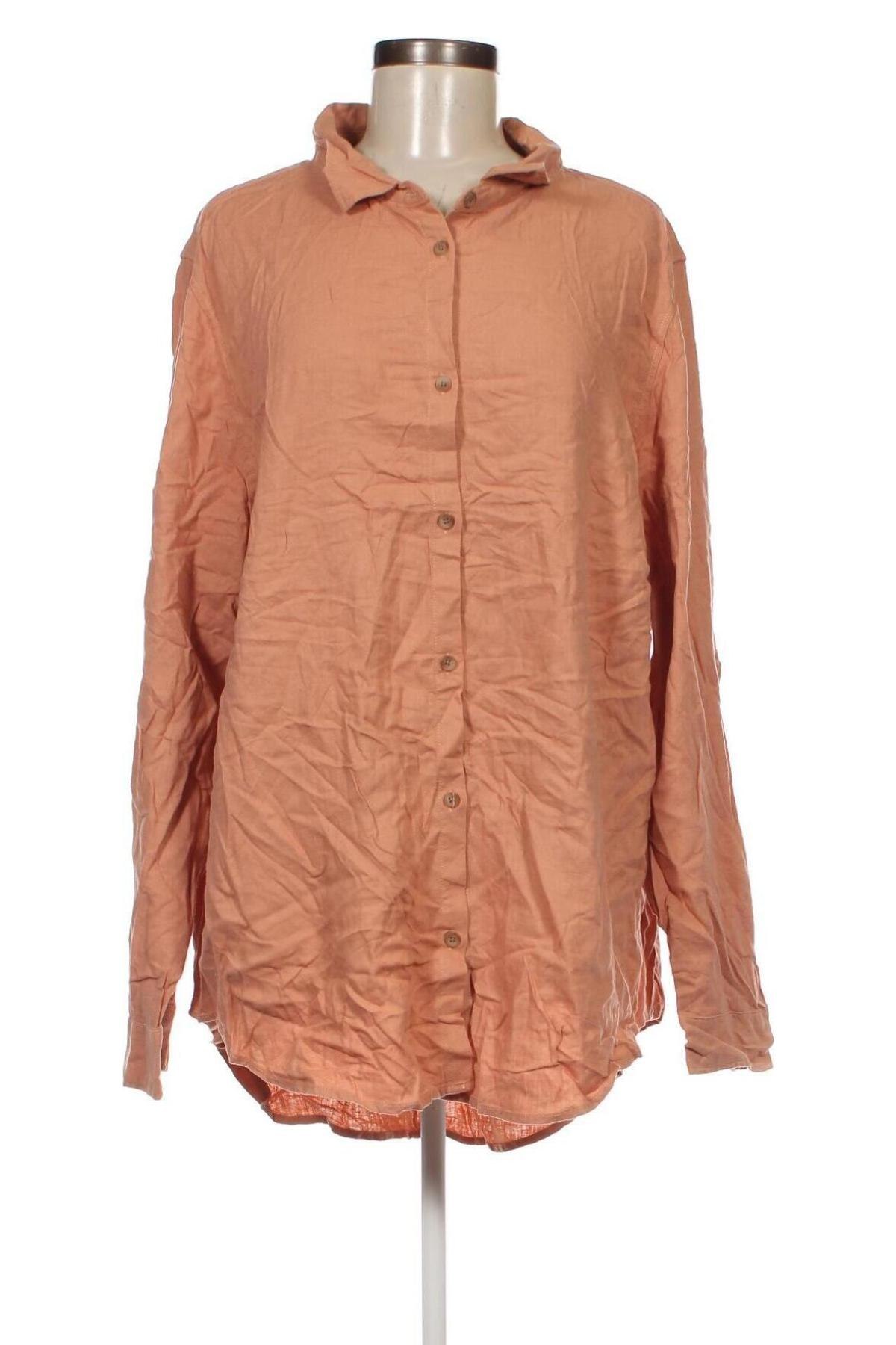 Γυναικείο πουκάμισο Avella, Μέγεθος XXL, Χρώμα  Μπέζ, Τιμή 15,46 €
