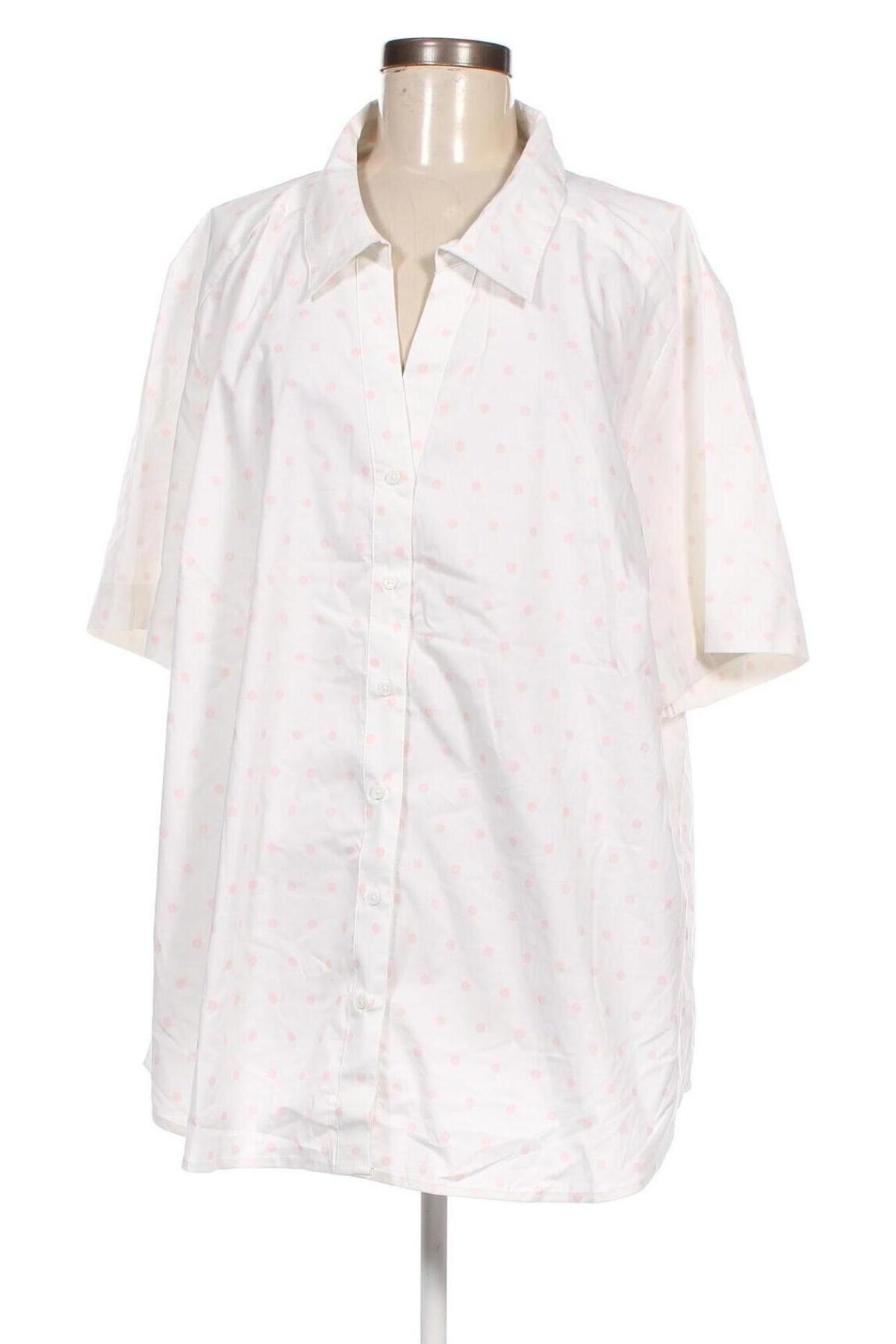 Дамска риза Avella, Размер 5XL, Цвят Бял, Цена 23,00 лв.