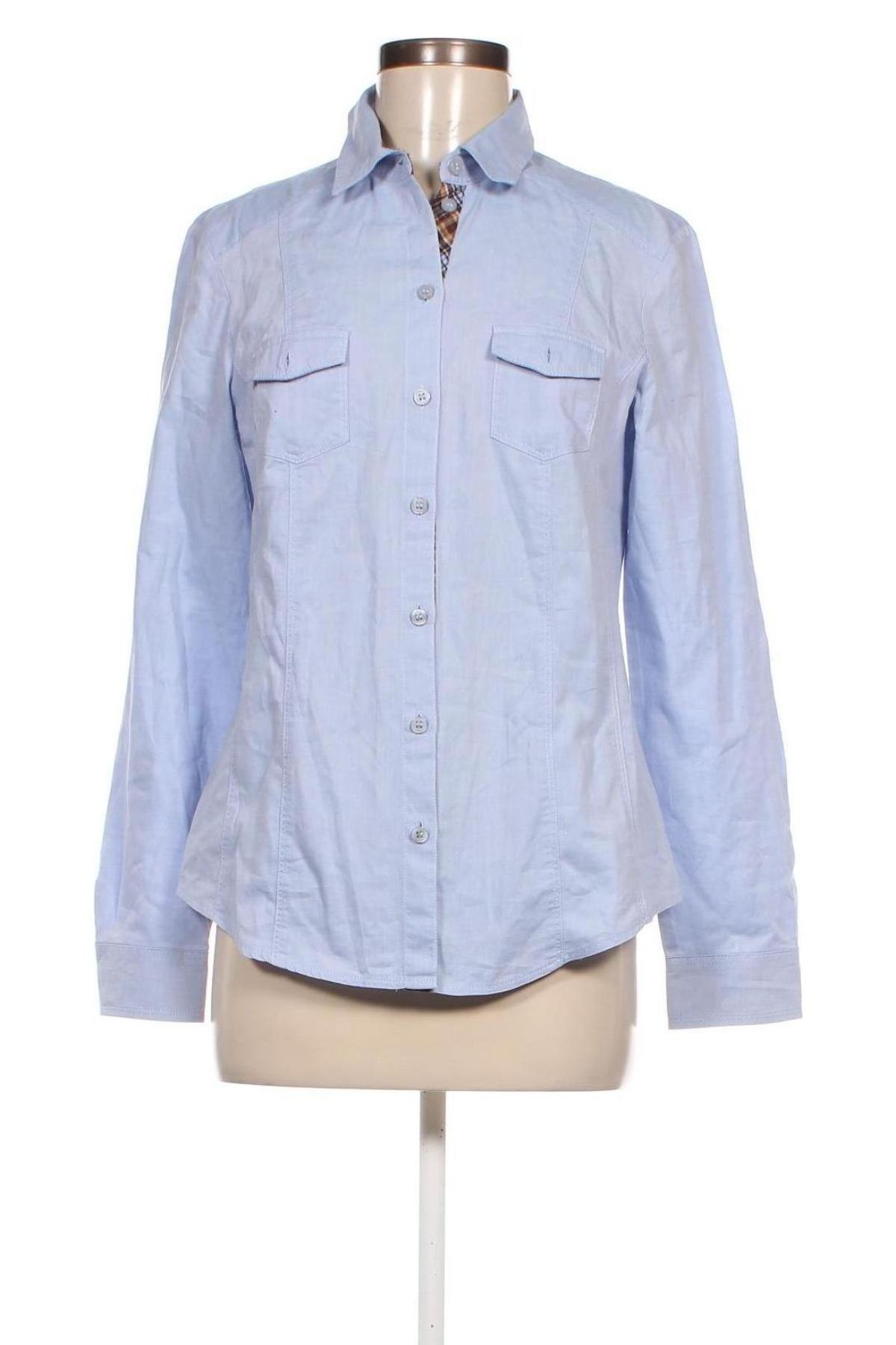 Γυναικείο πουκάμισο Bianca, Μέγεθος M, Χρώμα Μπλέ, Τιμή 7,73 €