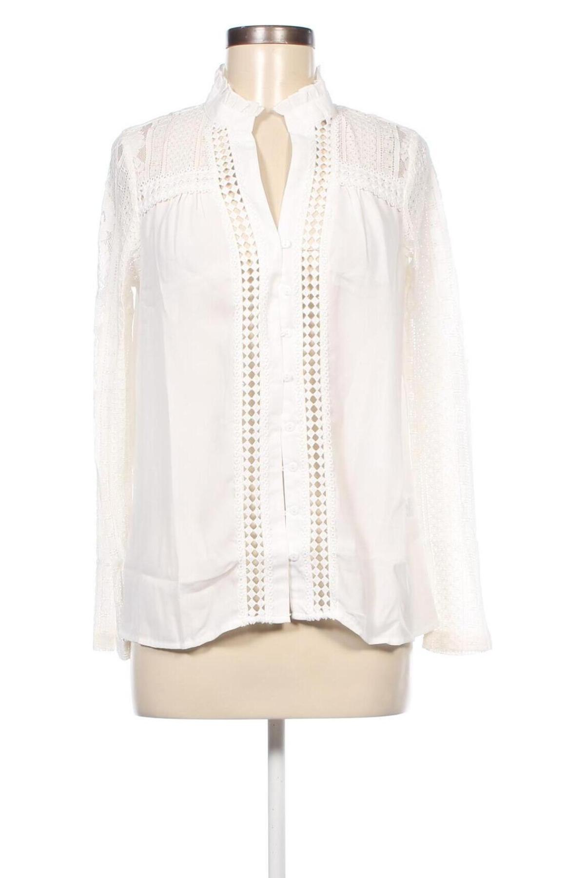 Γυναικείο πουκάμισο CONTEMPLAY, Μέγεθος L, Χρώμα Λευκό, Τιμή 11,34 €