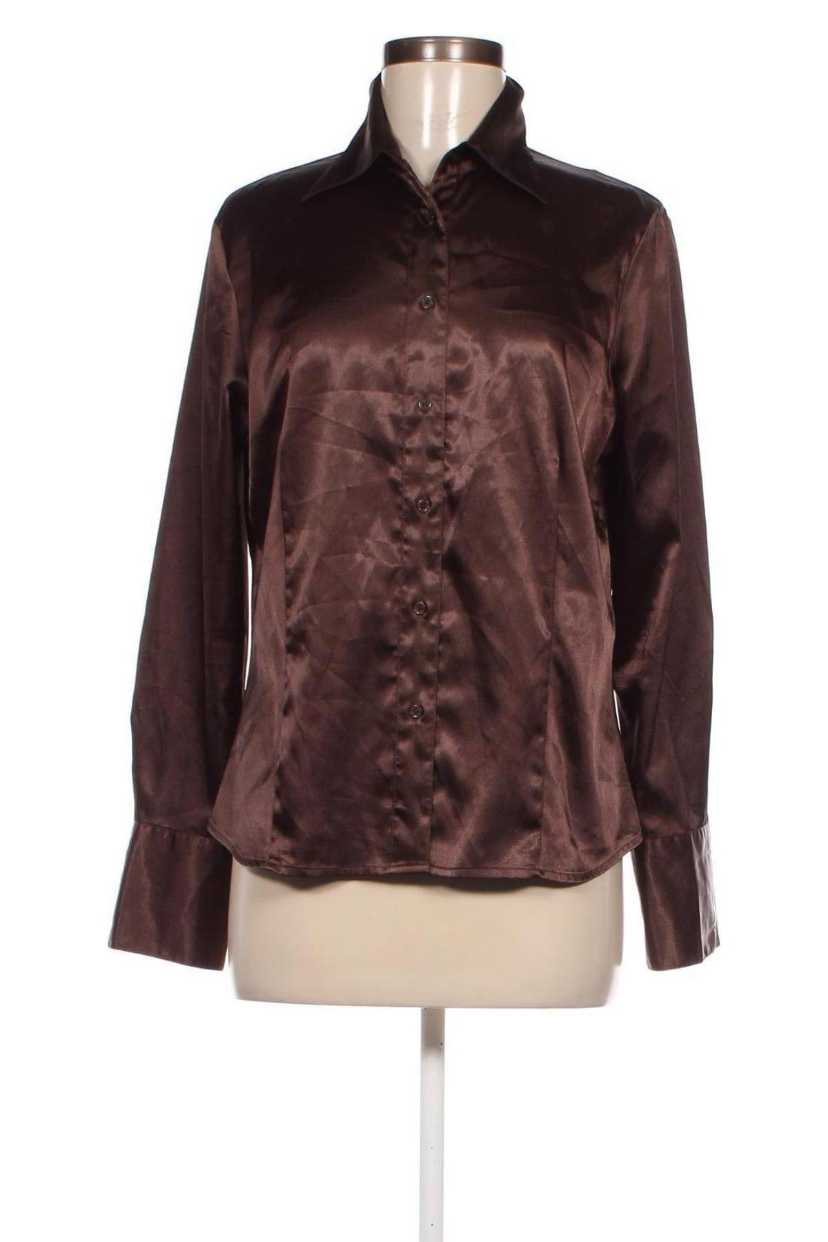 Γυναικείο πουκάμισο Gina Benotti, Μέγεθος M, Χρώμα Καφέ, Τιμή 2,78 €