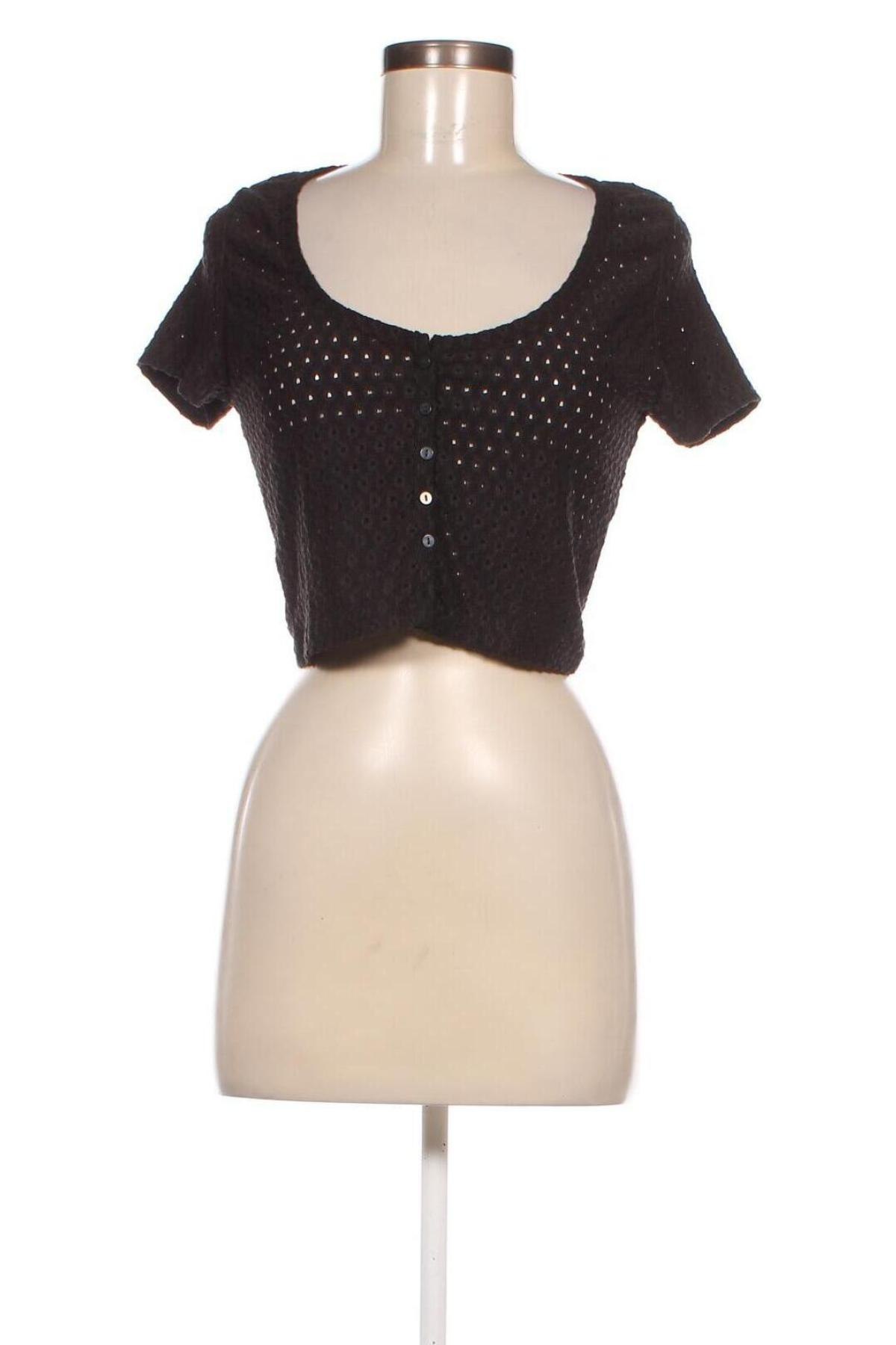 Γυναικείο πουκάμισο H&M, Μέγεθος S, Χρώμα Μαύρο, Τιμή 2,30 €