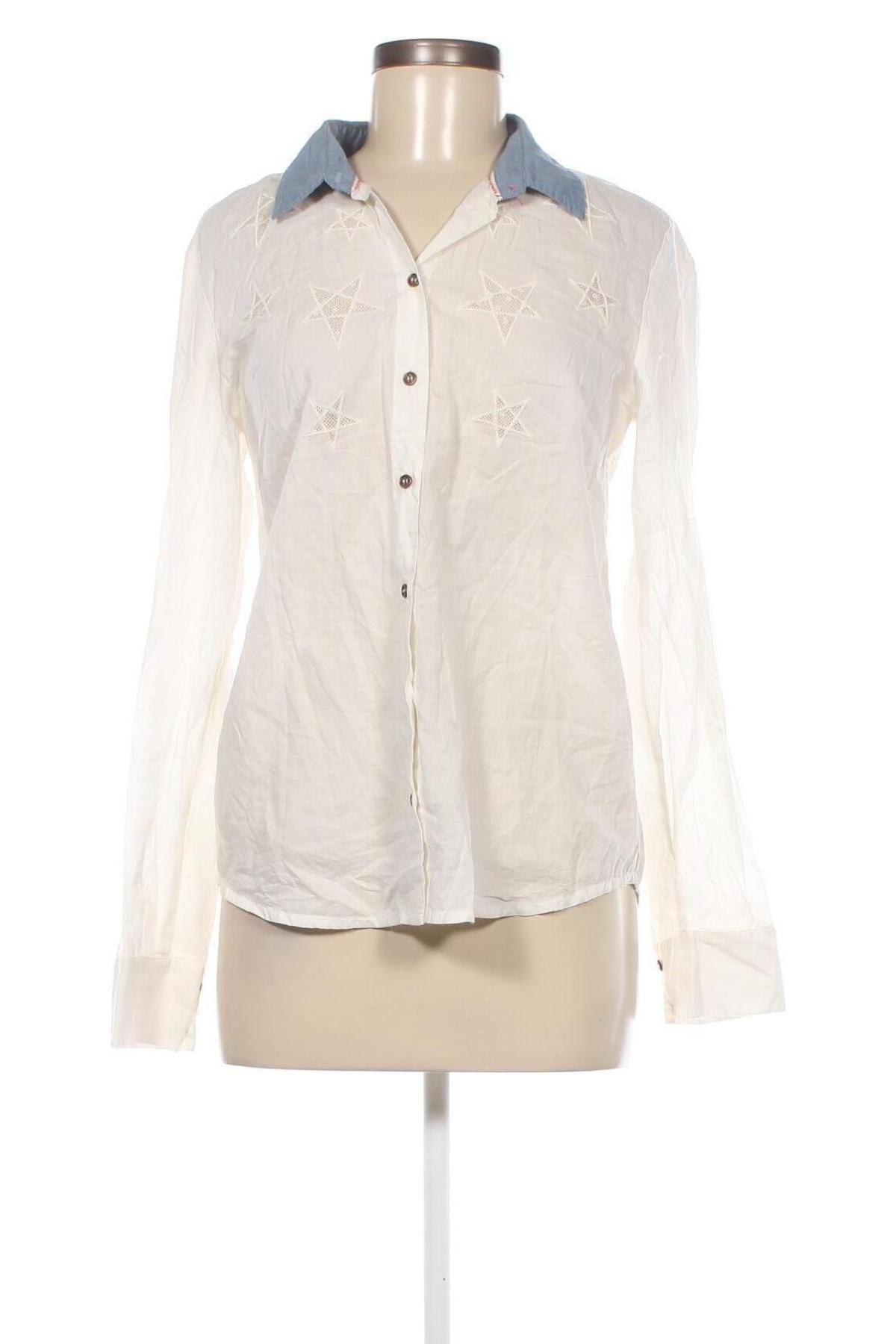 Γυναικείο πουκάμισο Hilfiger Denim, Μέγεθος M, Χρώμα Λευκό, Τιμή 21,38 €