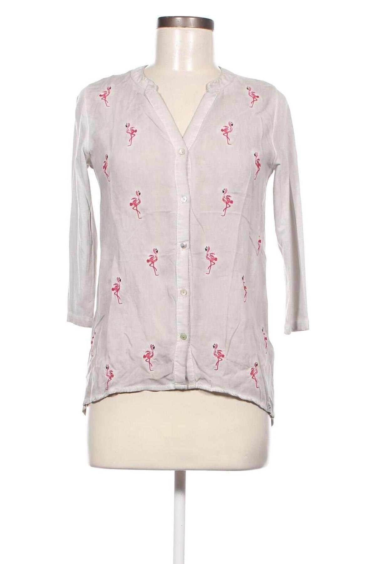 Γυναικείο πουκάμισο Key Largo, Μέγεθος XS, Χρώμα Γκρί, Τιμή 3,72 €