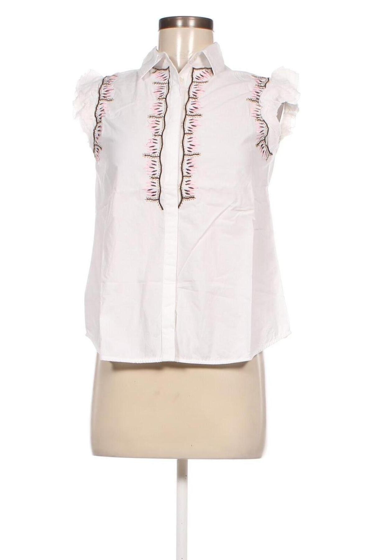 Γυναικείο πουκάμισο Kookai, Μέγεθος XS, Χρώμα Λευκό, Τιμή 26,29 €