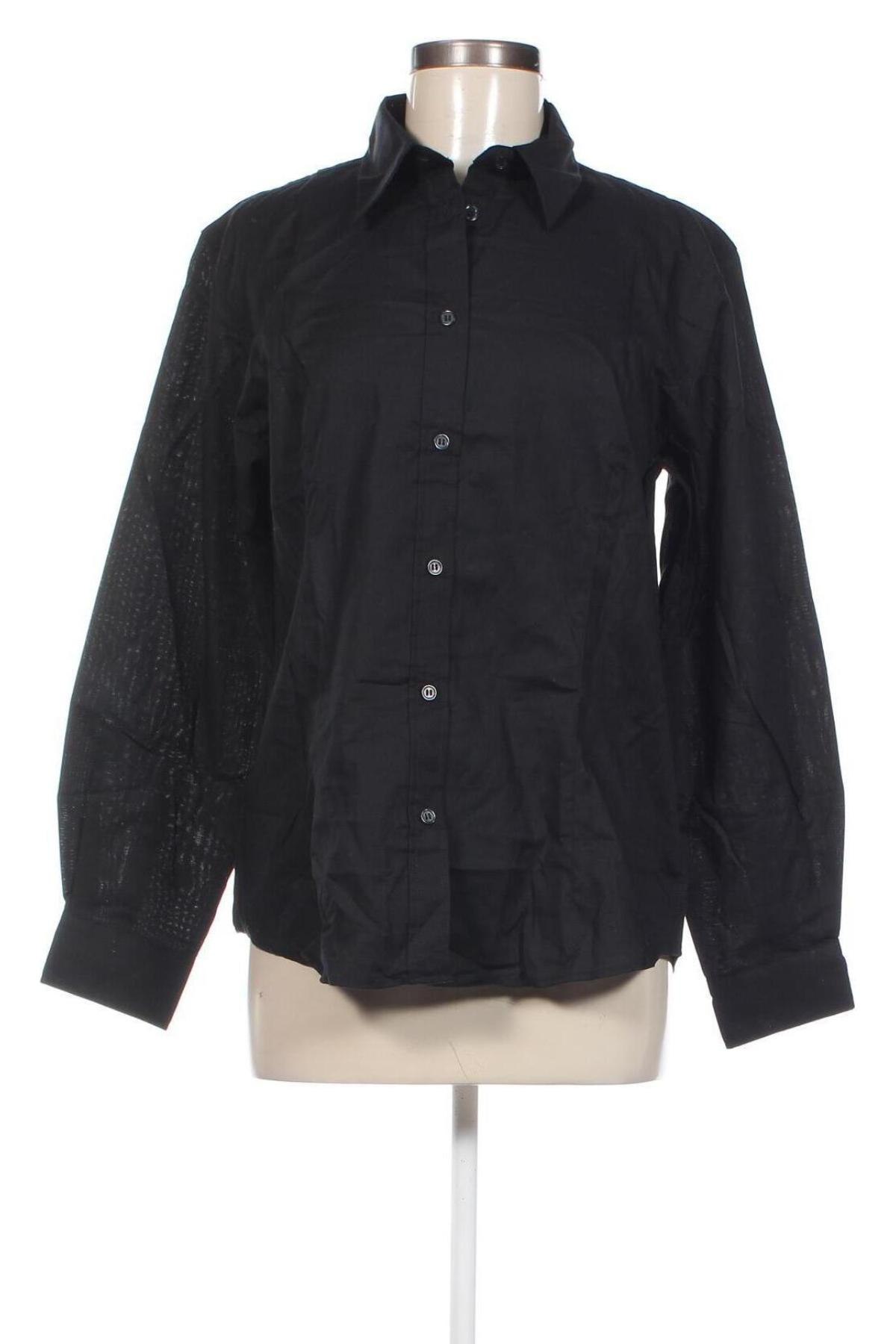 Γυναικείο πουκάμισο Kustom Kit, Μέγεθος L, Χρώμα Μαύρο, Τιμή 19,79 €