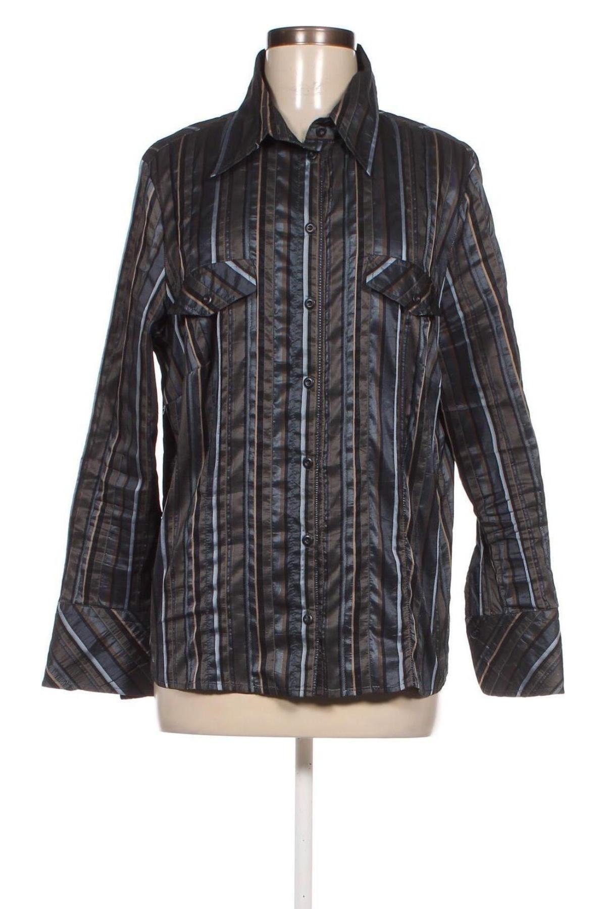 Γυναικείο πουκάμισο Laura Lebek, Μέγεθος XL, Χρώμα Πολύχρωμο, Τιμή 3,06 €