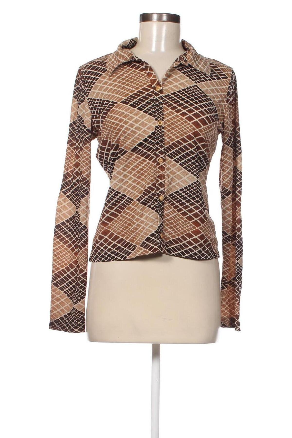 Γυναικείο πουκάμισο Mexx, Μέγεθος XL, Χρώμα Καφέ, Τιμή 4,60 €