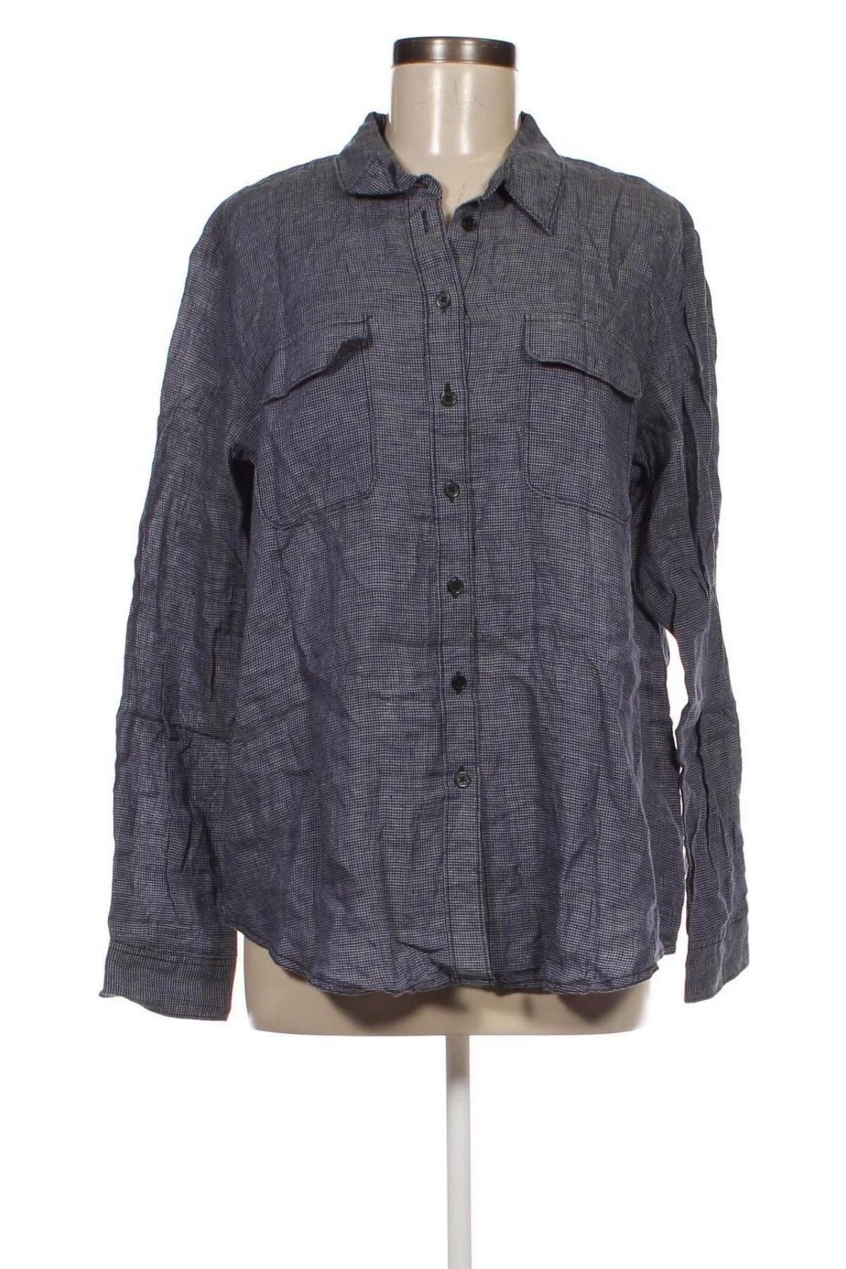 Γυναικείο πουκάμισο Monoprix, Μέγεθος XL, Χρώμα Μπλέ, Τιμή 4,01 €