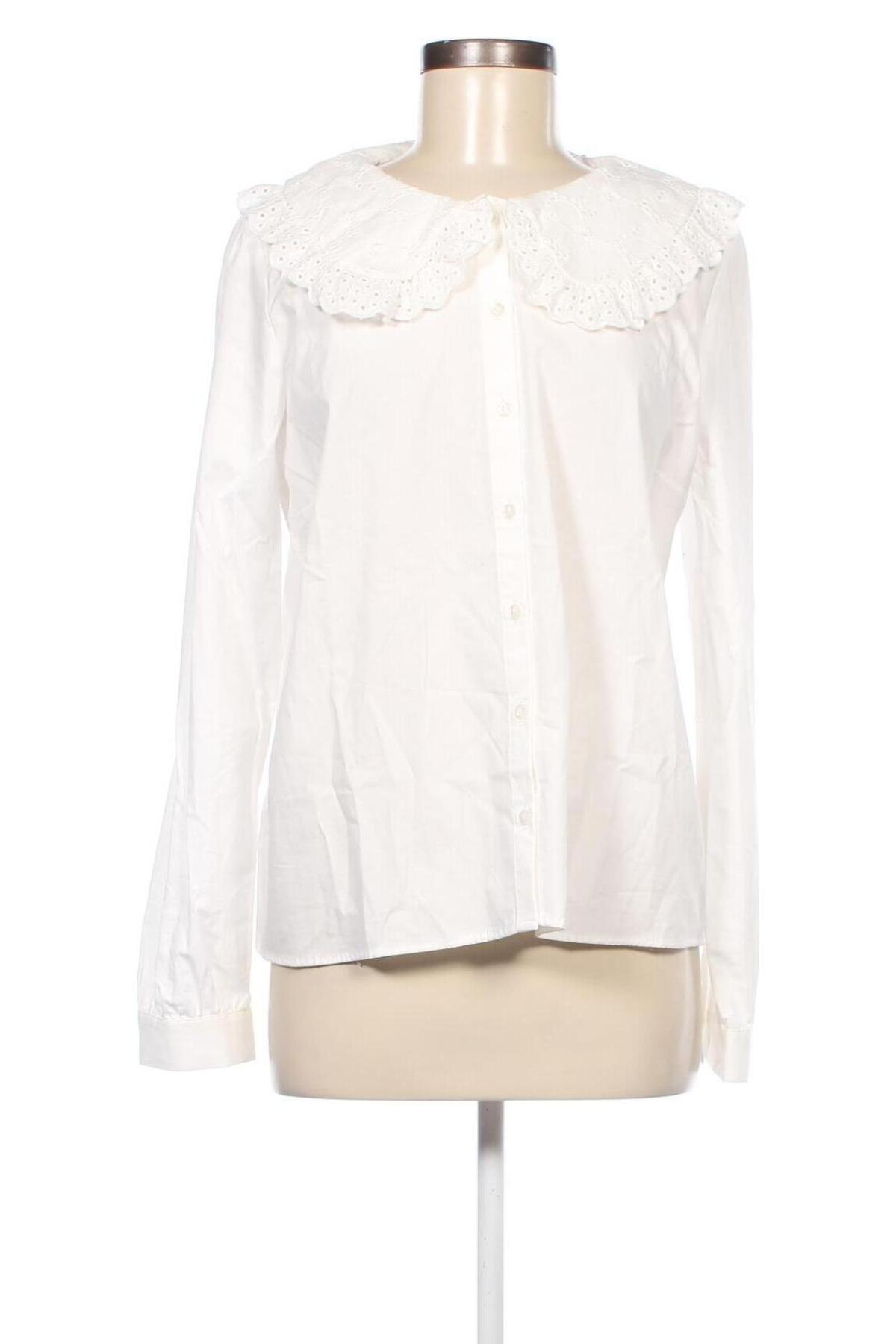 Damenbluse Naf Naf, Größe XL, Farbe Weiß, Preis 18,93 €