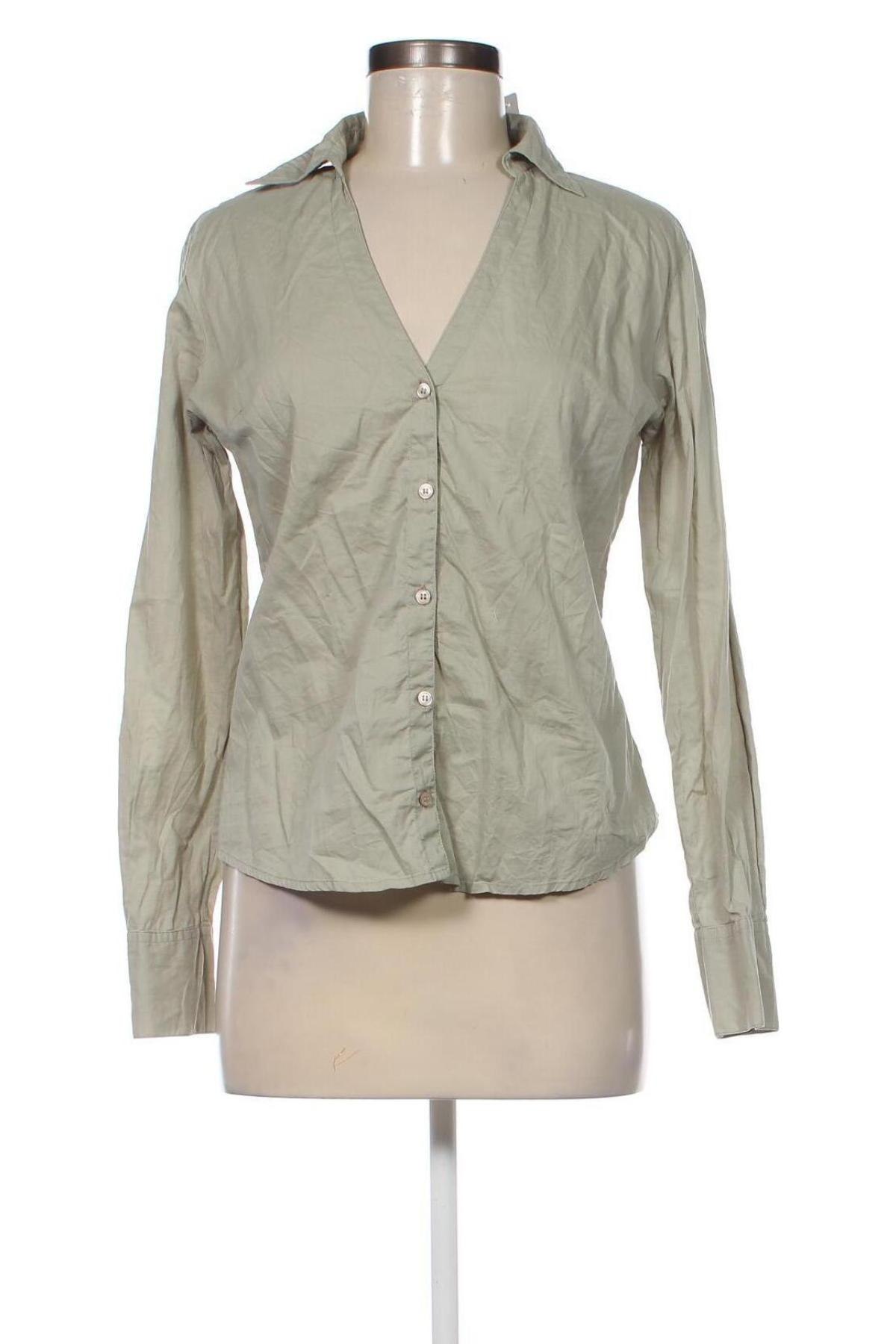Γυναικείο πουκάμισο New Look, Μέγεθος S, Χρώμα Πράσινο, Τιμή 5,12 €