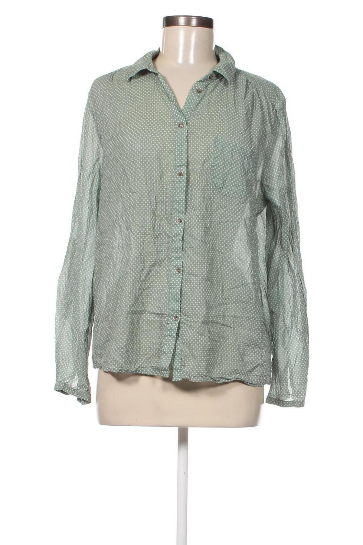 Γυναικείο πουκάμισο Opus Ros, Μέγεθος M, Χρώμα Πράσινο, Τιμή 3,71 €