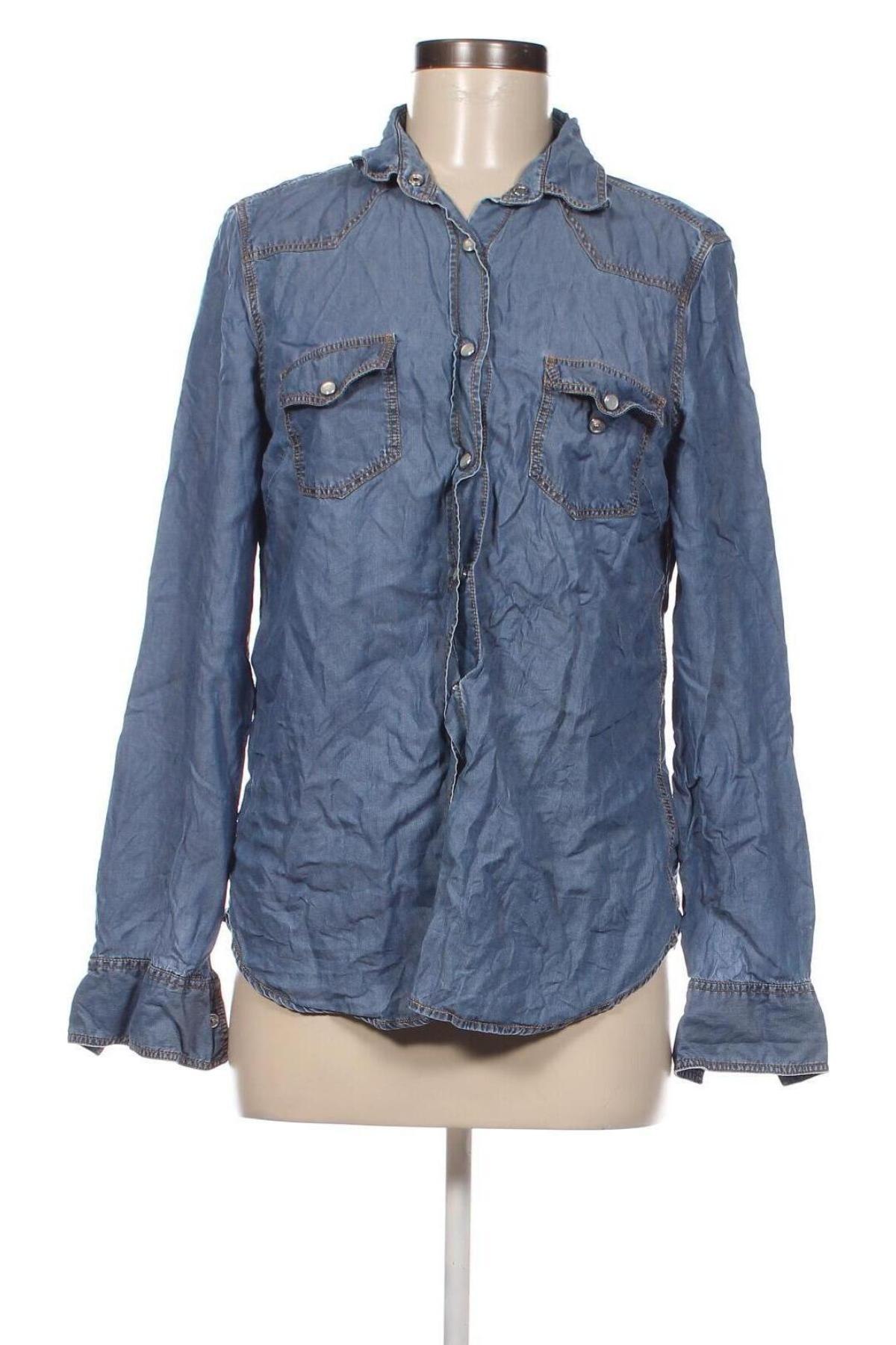 Γυναικείο πουκάμισο Sand, Μέγεθος XL, Χρώμα Μπλέ, Τιμή 19,04 €