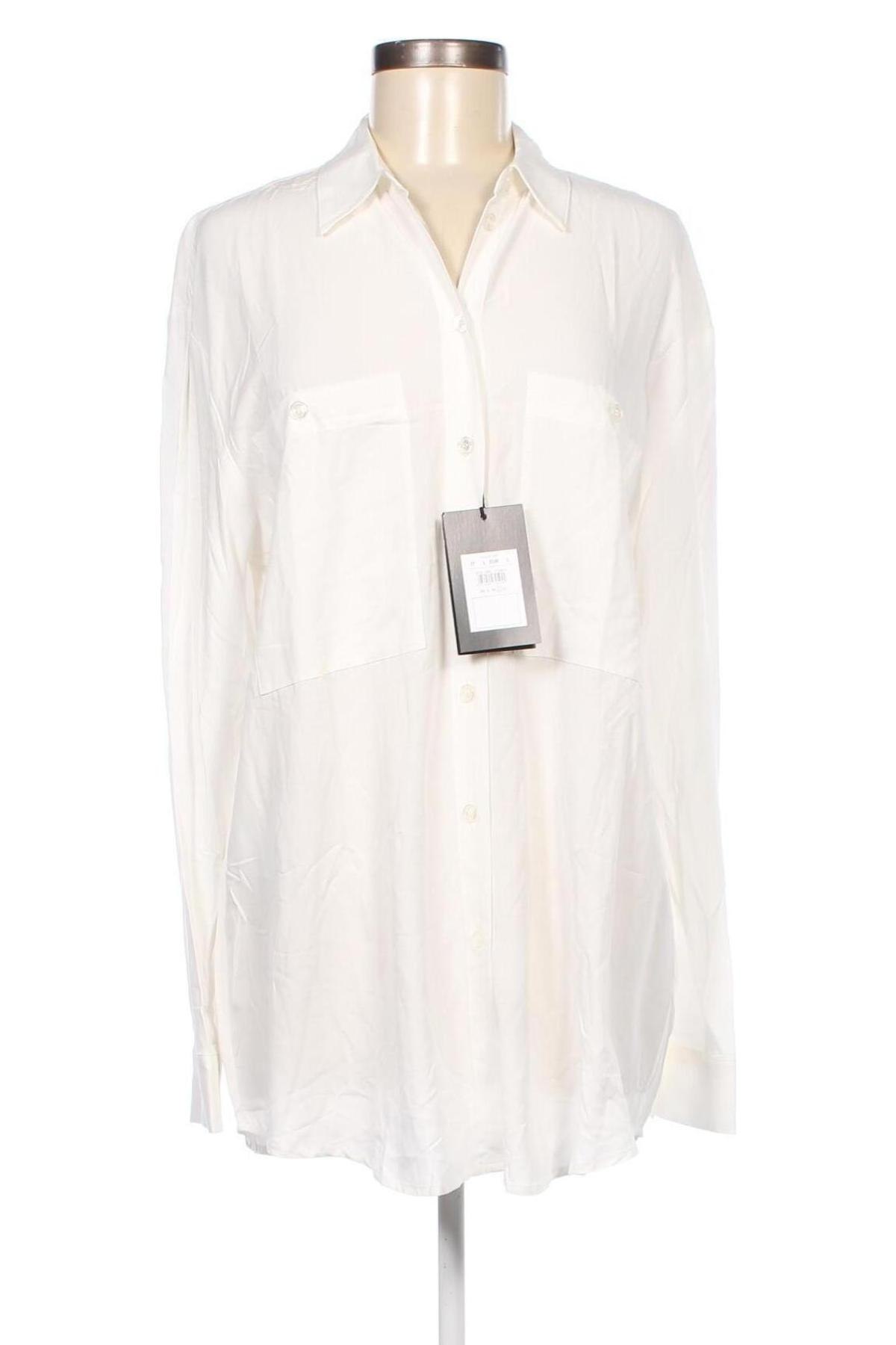 Дамска риза Stefanel, Размер L, Цвят Бял, Цена 124,50 лв.