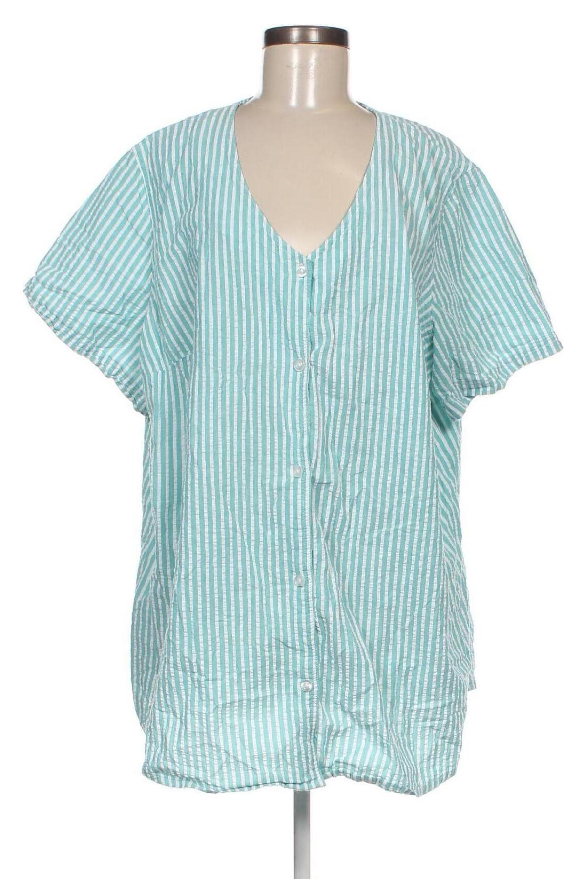Дамска риза Woman Within, Размер XXL, Цвят Многоцветен, Цена 15,25 лв.