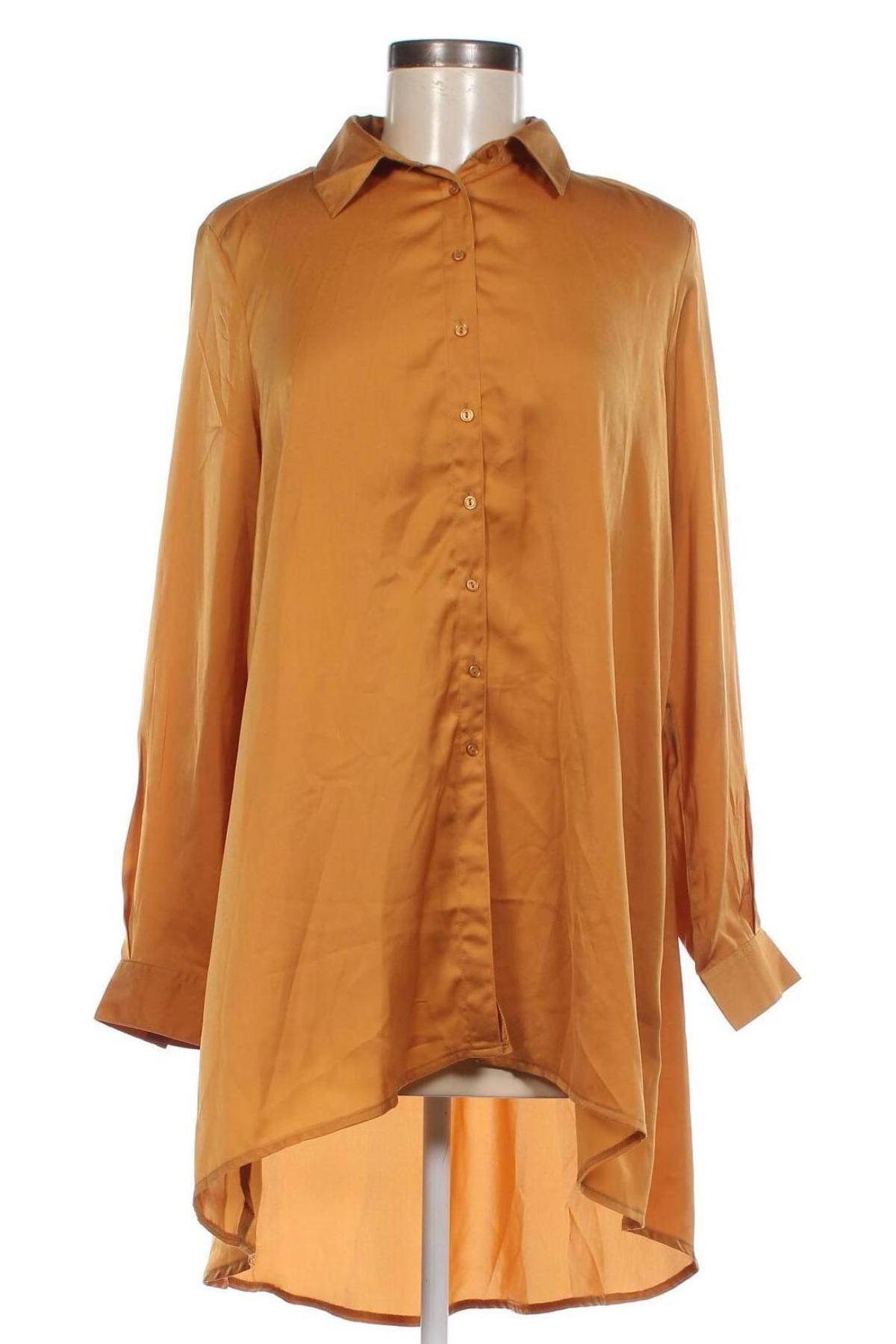 Γυναικείο πουκάμισο Yfl Reserved, Μέγεθος S, Χρώμα Κίτρινο, Τιμή 3,87 €