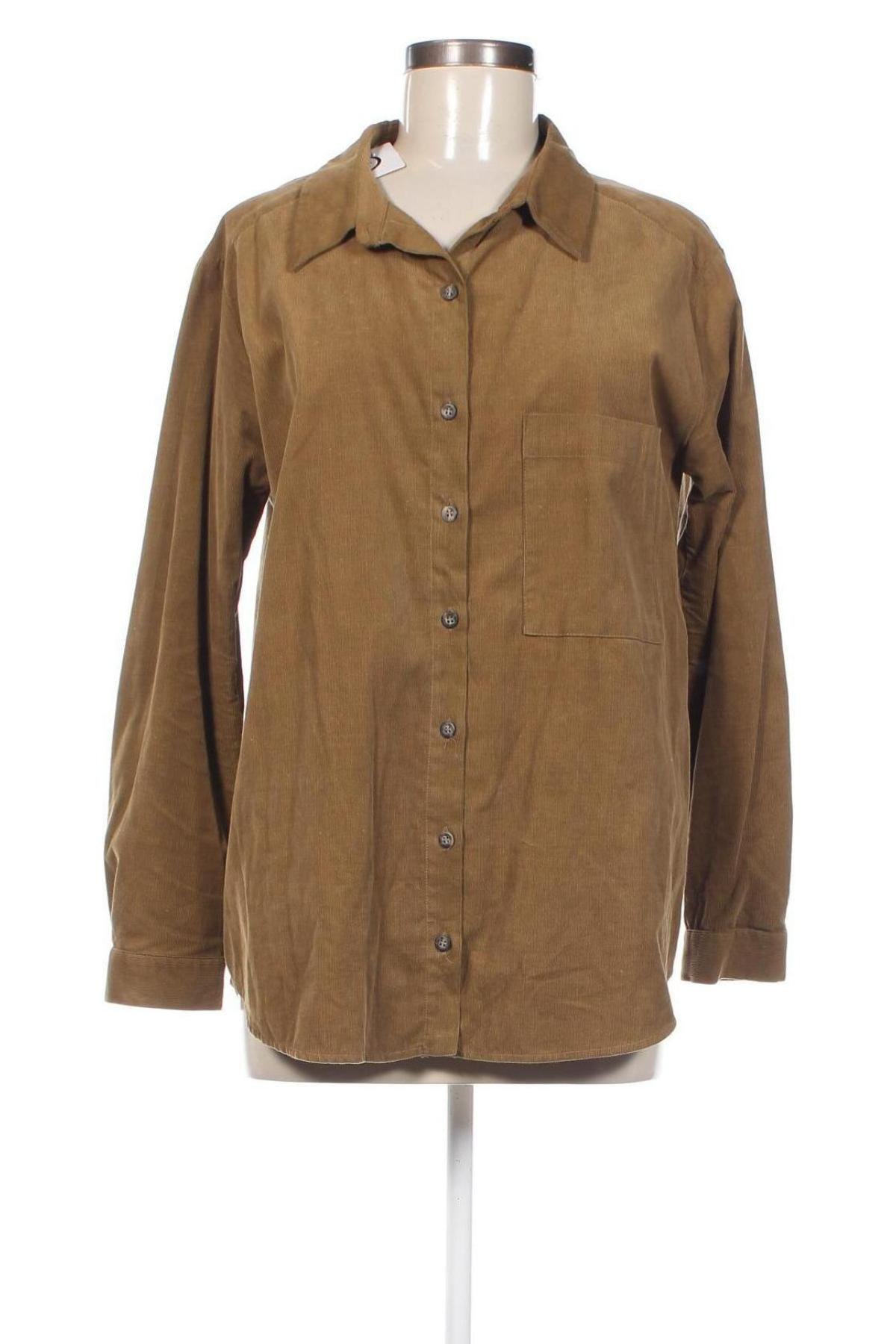 Γυναικείο πουκάμισο Zara Trafaluc, Μέγεθος M, Χρώμα  Μπέζ, Τιμή 5,01 €