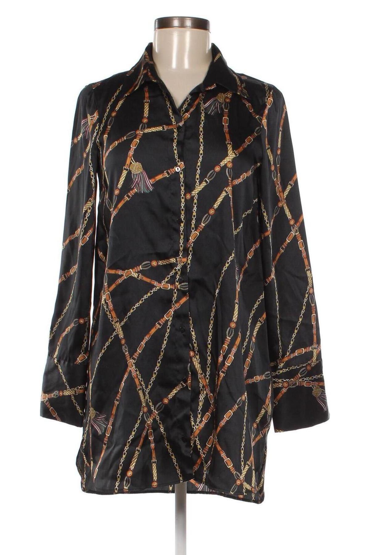 Дамска риза Zara Trafaluc, Размер XS, Цвят Черен, Цена 3,80 лв.