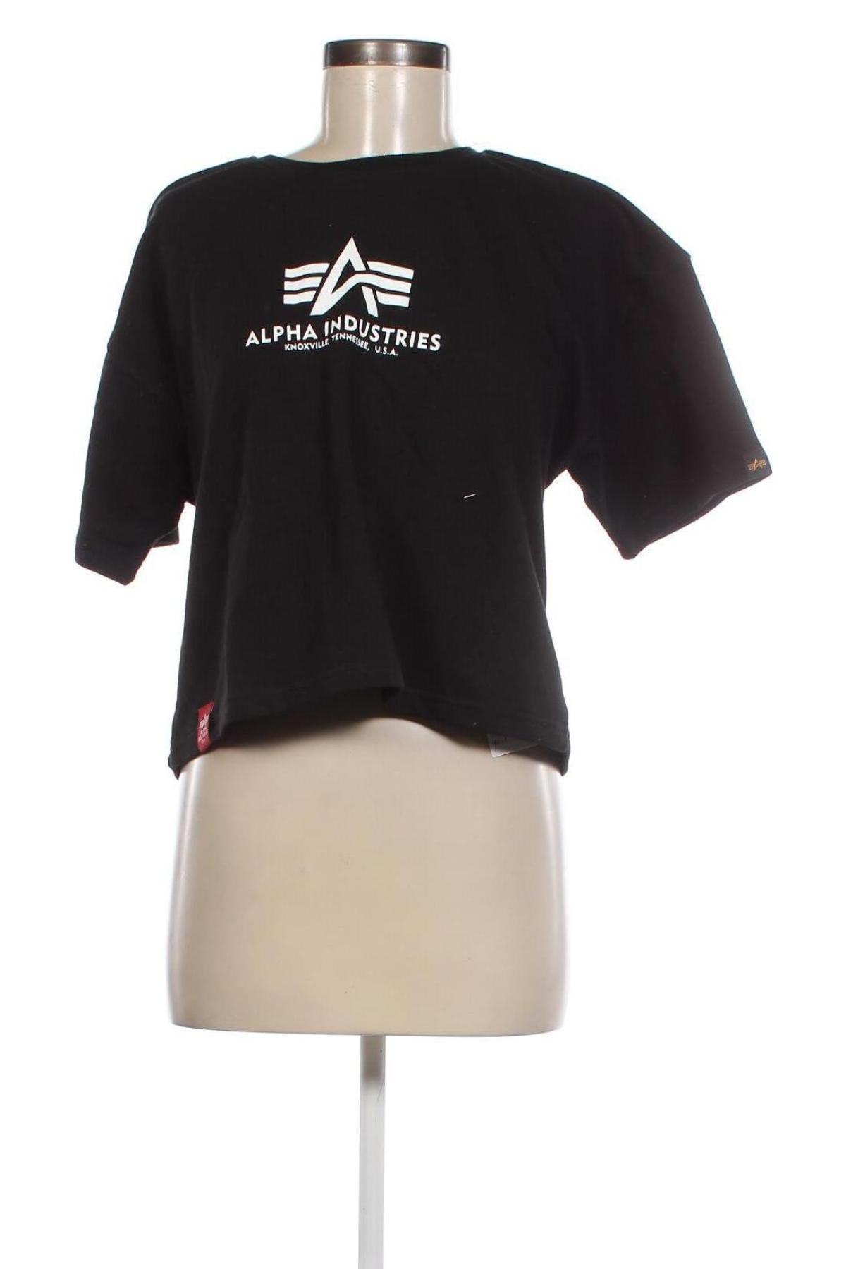 Γυναικείο t-shirt Alpha Industries, Μέγεθος M, Χρώμα  Μπέζ, Τιμή 22,72 €