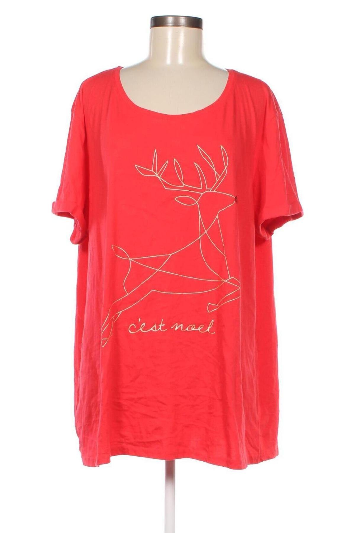 Γυναικείο t-shirt Anko, Μέγεθος XXL, Χρώμα Πορτοκαλί, Τιμή 8,04 €