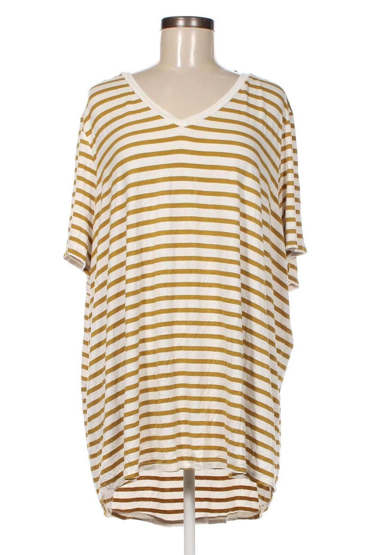 Γυναικείο t-shirt Anko, Μέγεθος 4XL, Χρώμα Πολύχρωμο, Τιμή 8,04 €