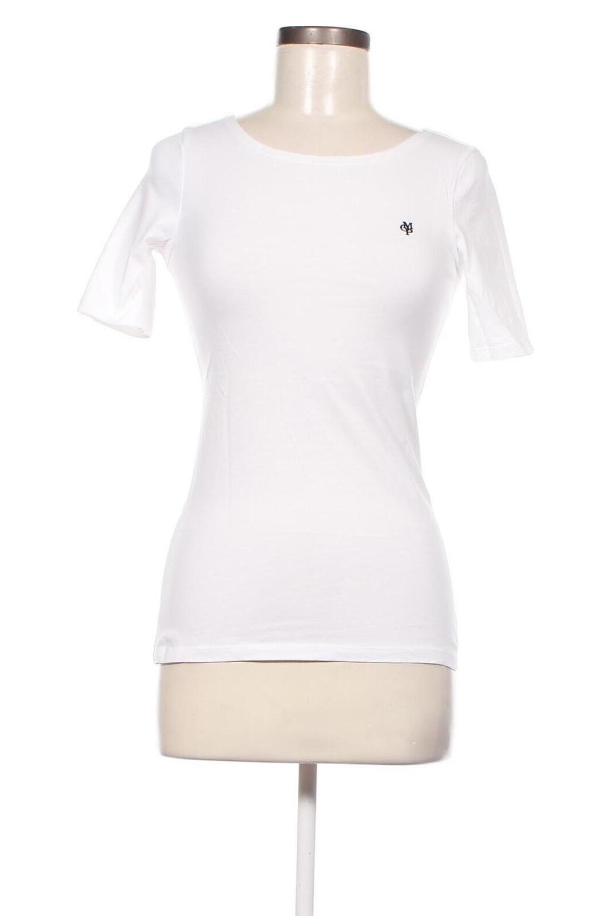 Γυναικείο t-shirt Marc O'Polo, Μέγεθος XS, Χρώμα Λευκό, Τιμή 14,85 €