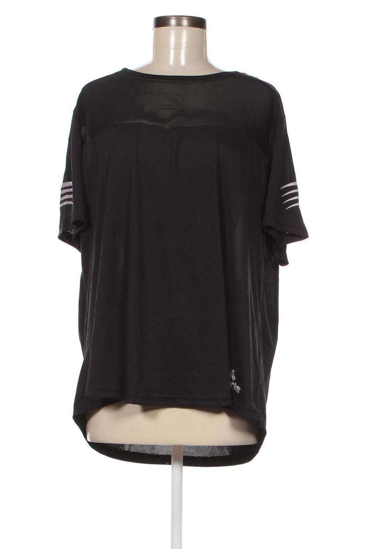 Γυναικείο t-shirt Sports, Μέγεθος XXL, Χρώμα Μαύρο, Τιμή 12,99 €