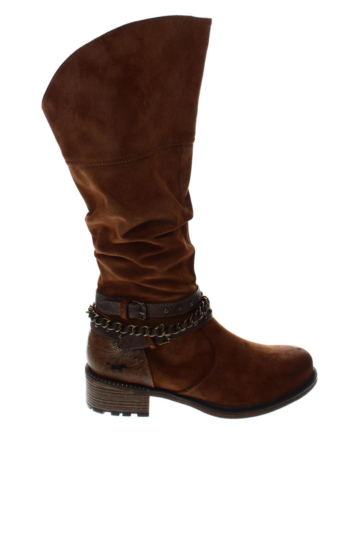 Damenstiefel Mustang, Größe 37, Farbe Braun, Preis € 22,45