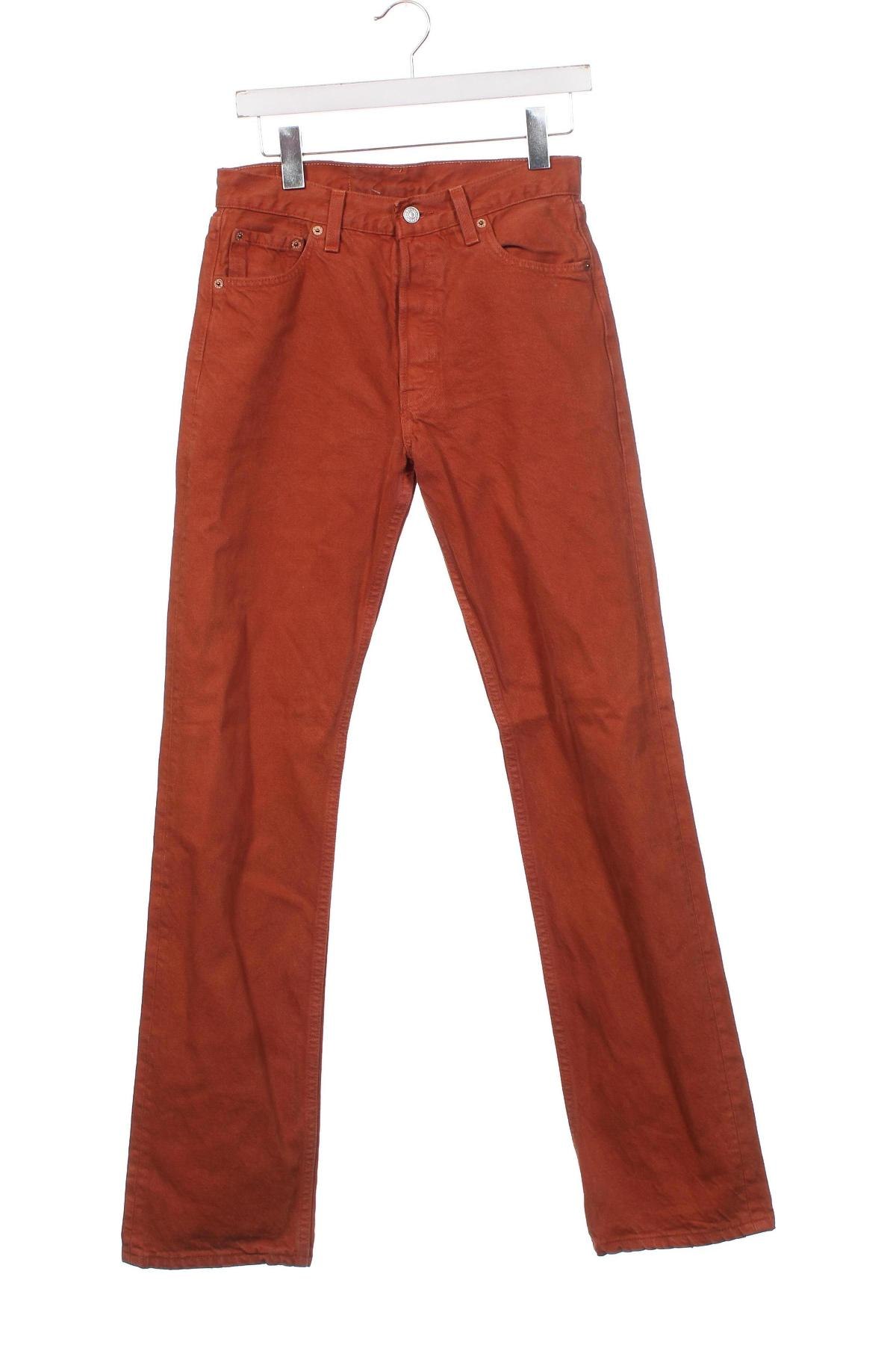 Herren Jeans Levi's, Größe S, Farbe Orange, Preis 37,58 €