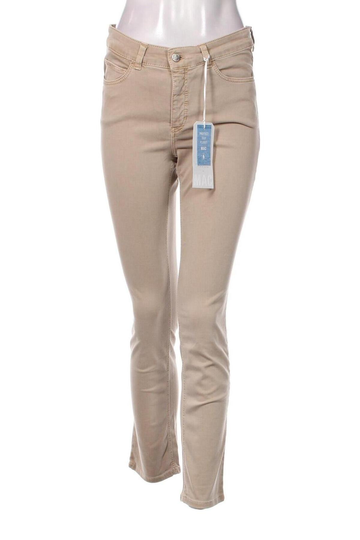 Damen Jeans Mac, Größe S, Farbe Beige, Preis € 12,45