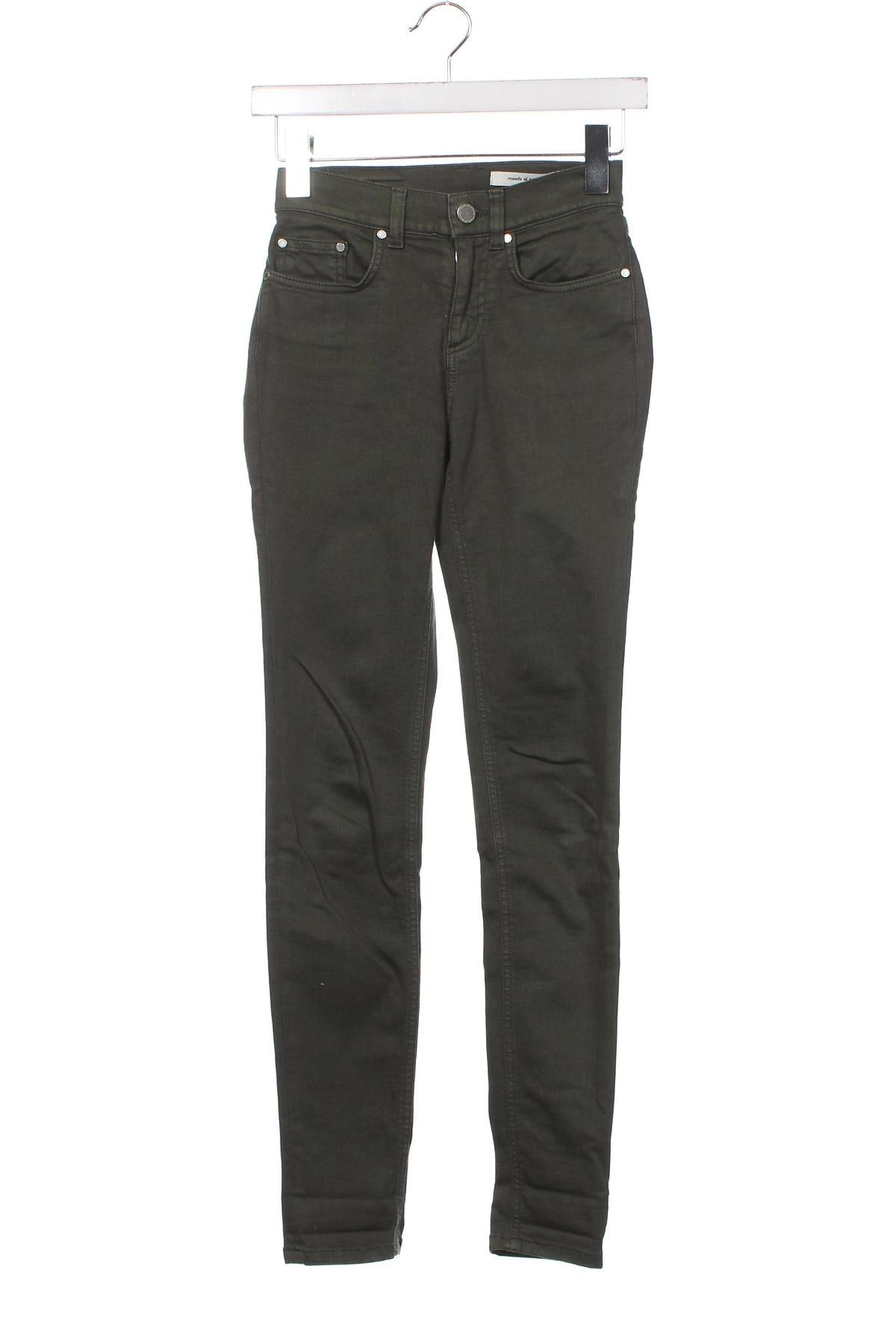 Damen Jeans Moods Of Norway, Größe XXS, Farbe Grün, Preis € 5,01