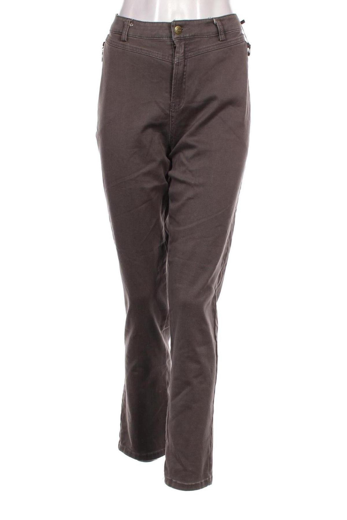 Γυναικείο Τζίν New Fashion, Μέγεθος XL, Χρώμα Γκρί, Τιμή 12,80 €