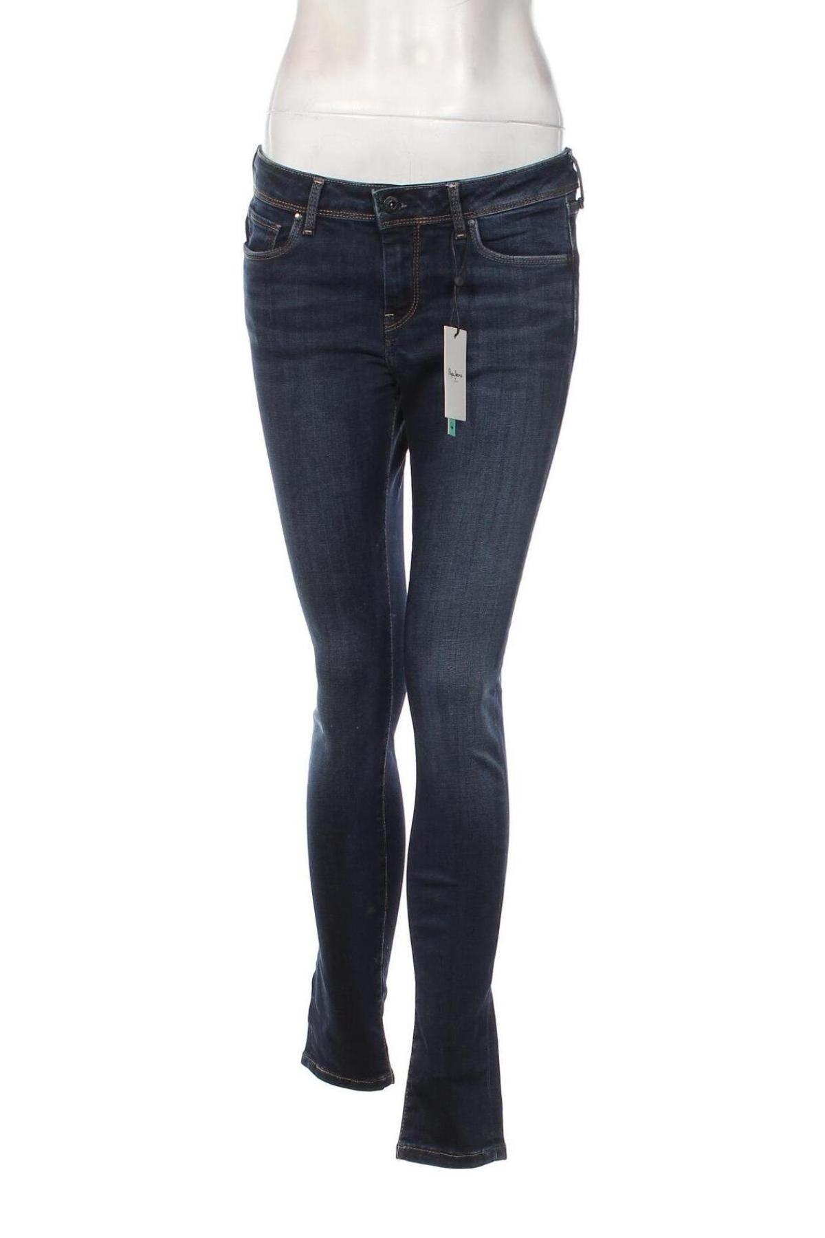 Дамски дънки Pepe Jeans, Размер M, Цвят Син, Цена 80,50 лв.