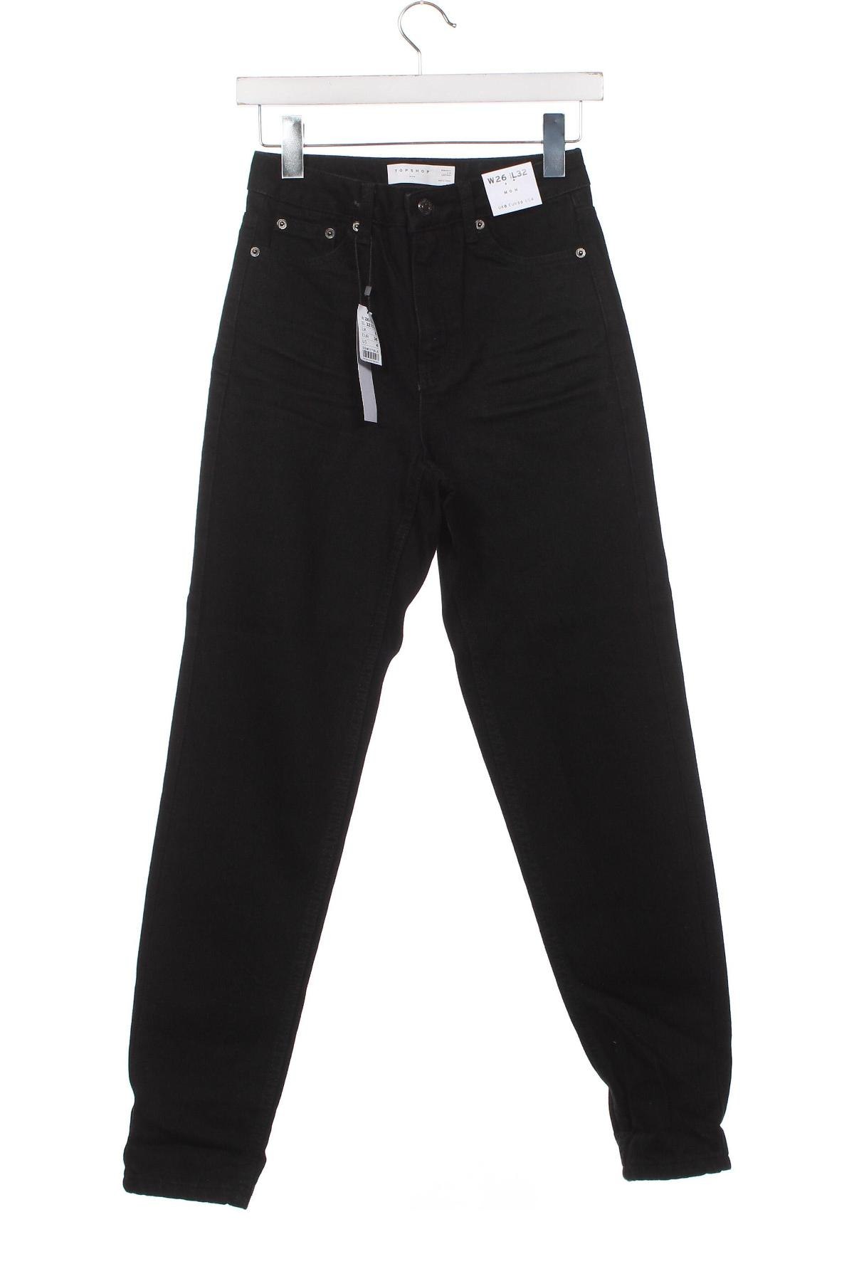 Damen Jeans Topshop, Größe XS, Farbe Schwarz, Preis 14,96 €