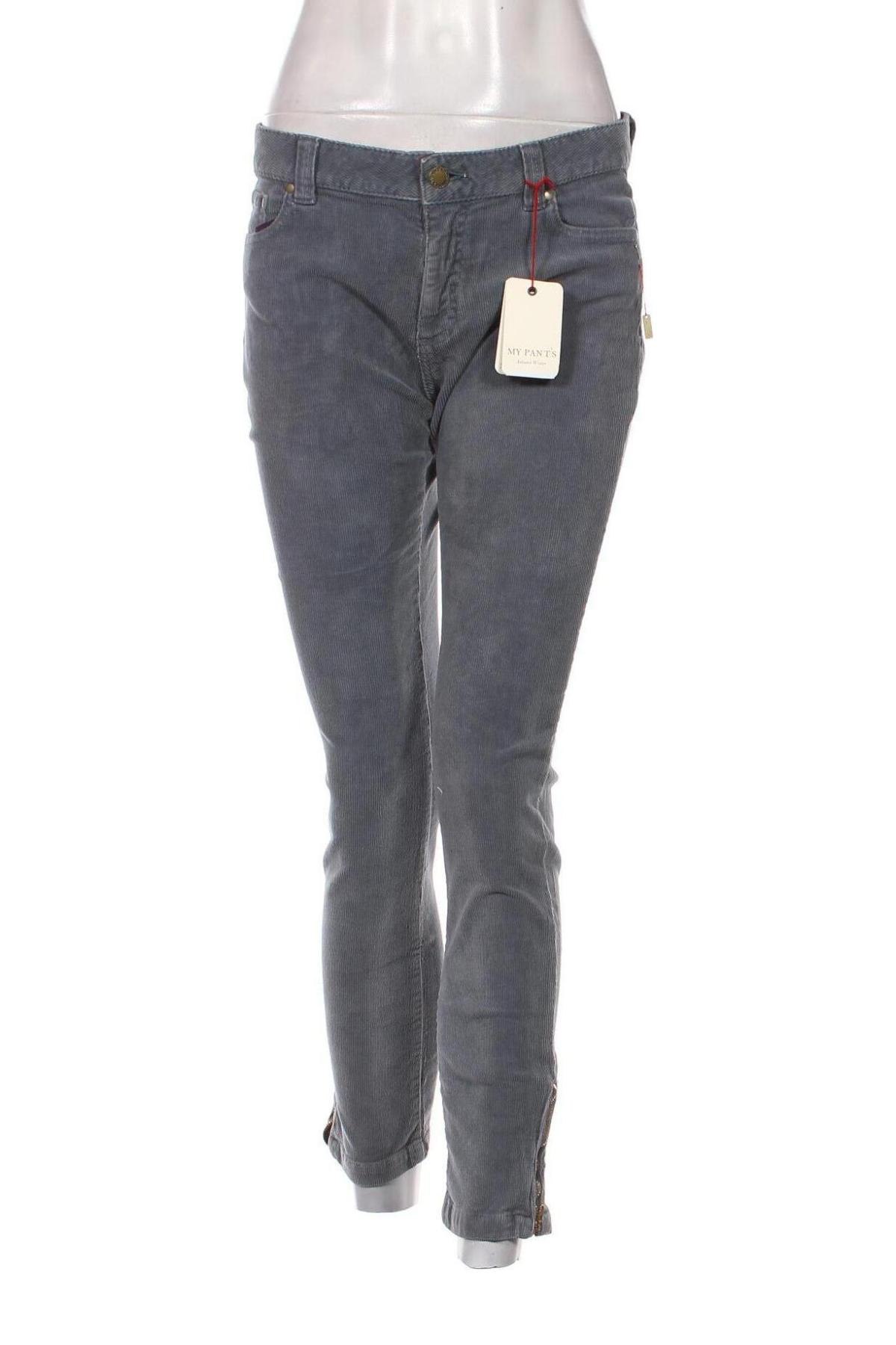 Дамски джинси, Размер M, Цвят Сив, Цена 7,36 лв.