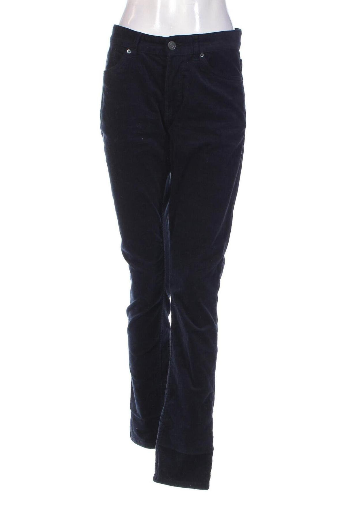 Γυναικείο κοτλέ παντελόνι Hampton Republic, Μέγεθος M, Χρώμα Μπλέ, Τιμή 5,38 €