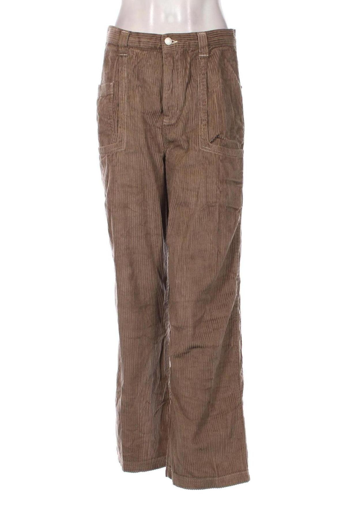 Γυναικείο κοτλέ παντελόνι Petrolio, Μέγεθος M, Χρώμα Καφέ, Τιμή 5,38 €